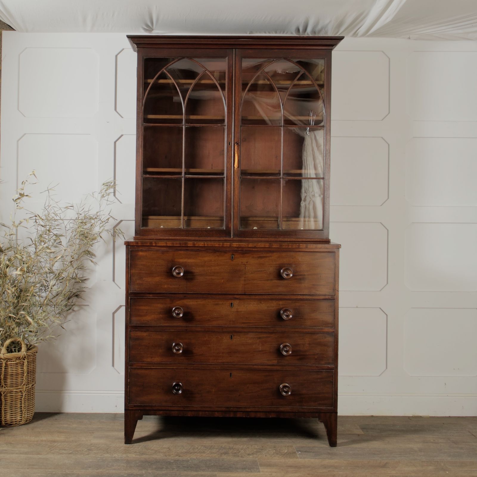 Early To Mid 19th Century Secretaire Bookcase photo for sale