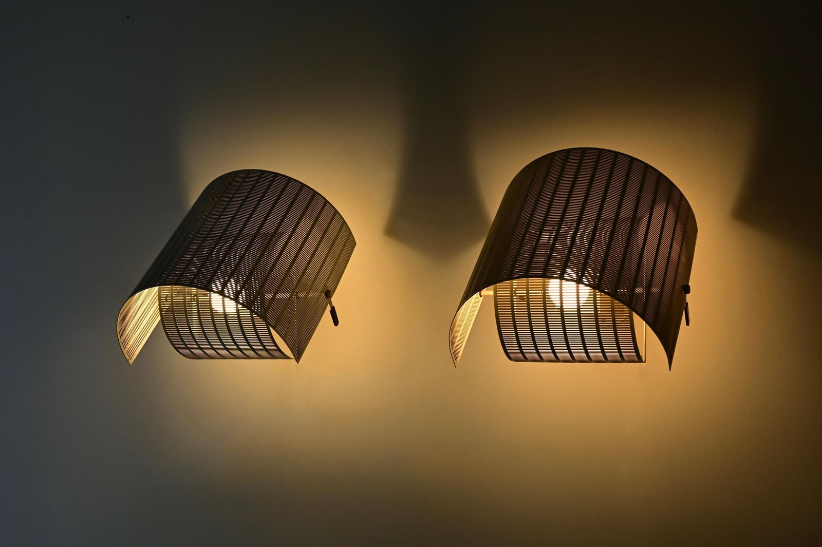 Shogun Wall Lamps By Mario Botta For Artemide, 1980s, Set Of 2 photo buy