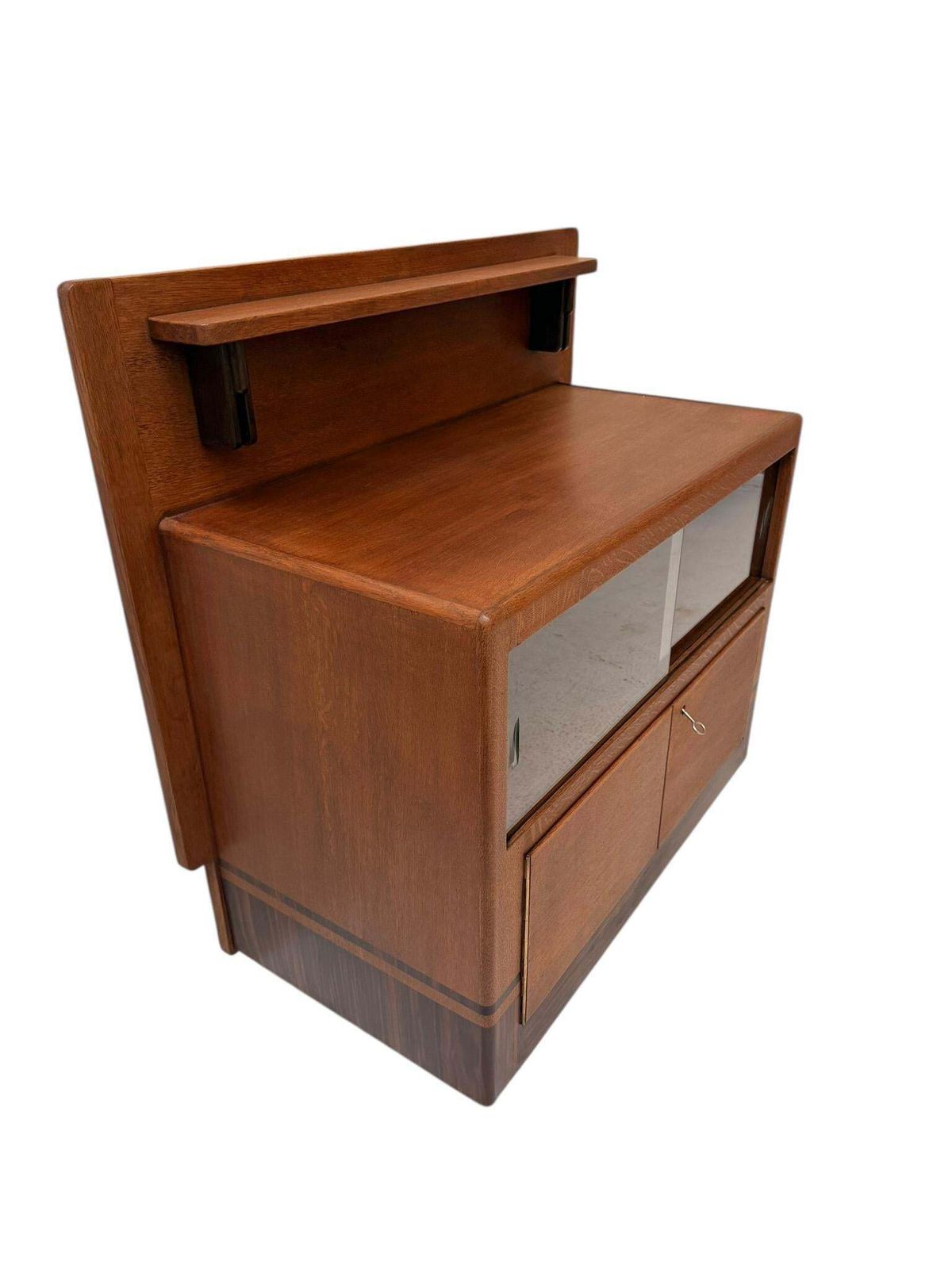 Modernist Art Deco Cabinet By Anton Lucas For N.V. Meubelkunst Leiden, 1920s photo vintage