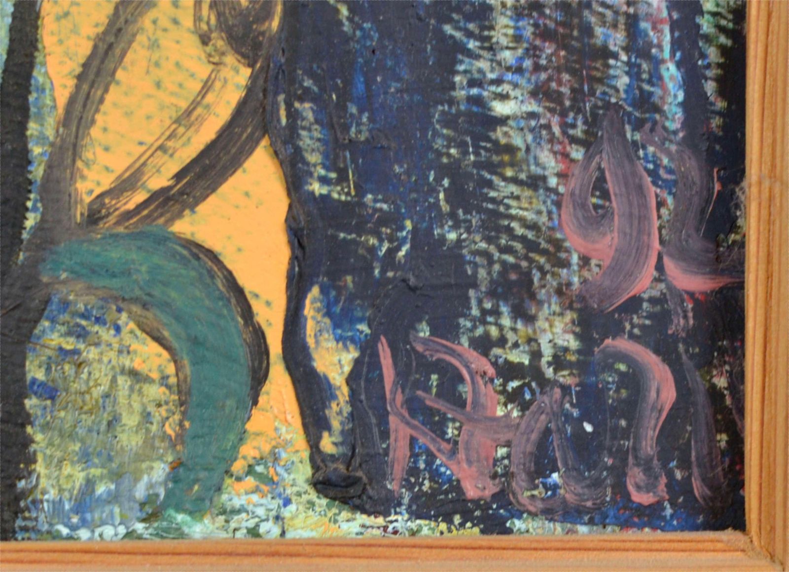 Rudolfs Pinnisunder The Moonlight. By Kristaps Zarins. 1992. Oil On Canvas. 40x50 Cm. Signed1992 photo for sale