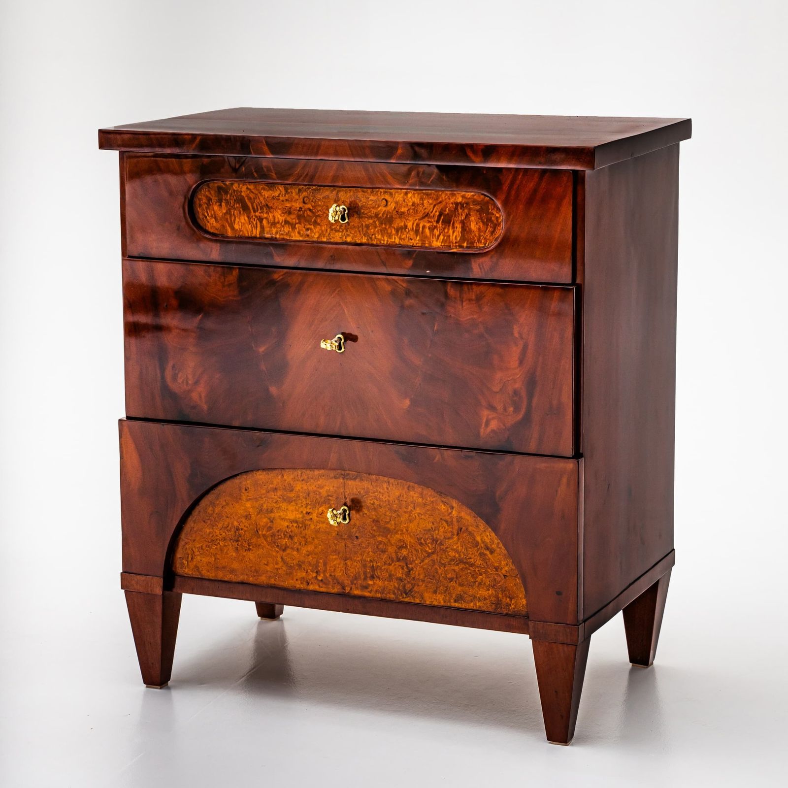 Biedermeier Chest Of Drawers, Northern Germany, Circa 1830 photo for sale