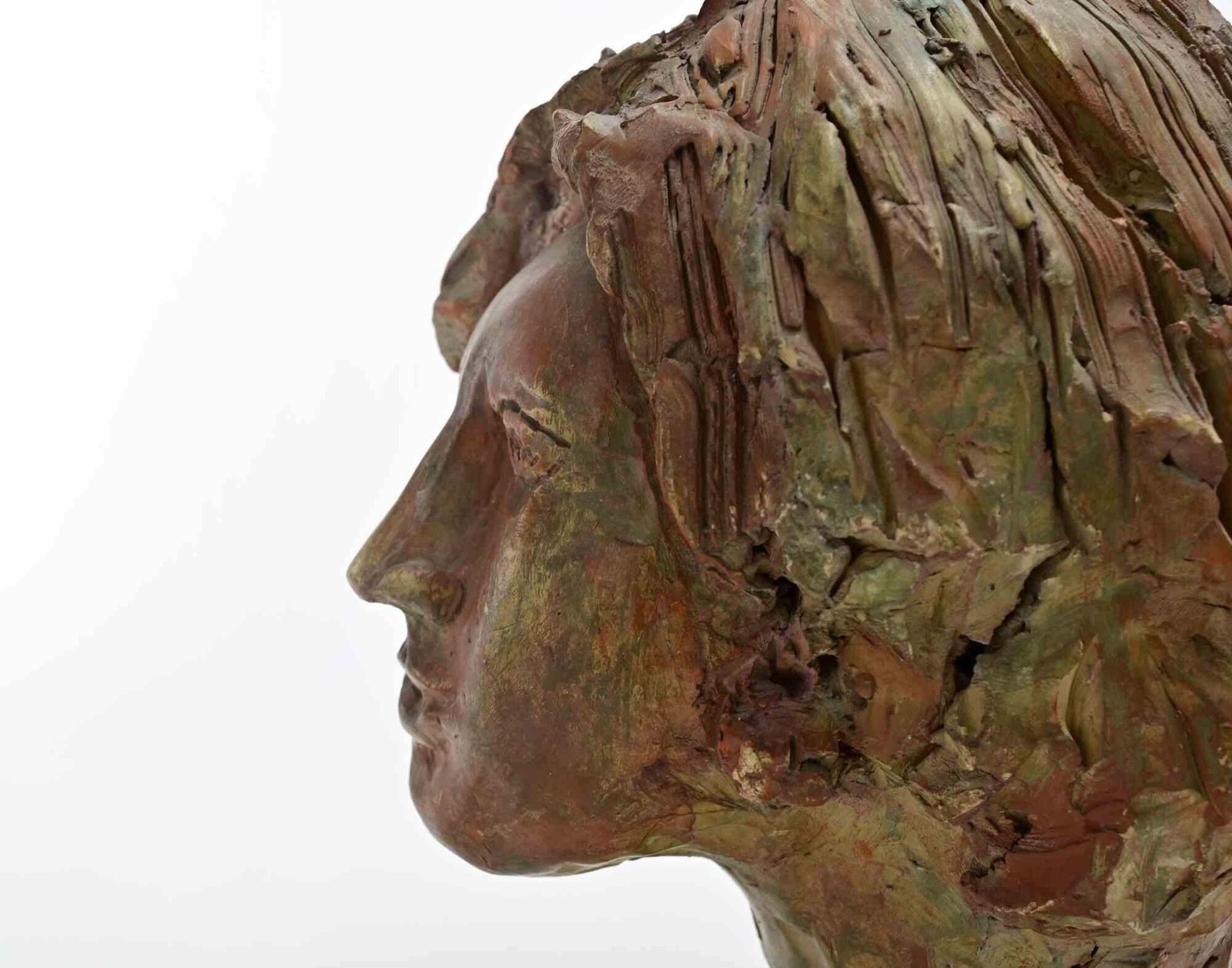 Sirio Pellegriniportrait   Sculpture By Sirio Pellegrini   1960s1960s photo Art