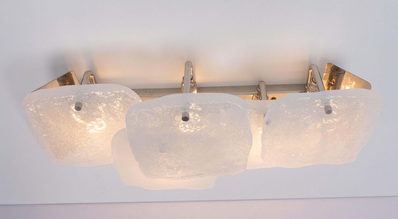 1 Of 3 Large Kalmar Wall Light Murano Glass By Kalmar, Austria, 1960s photo 956.0