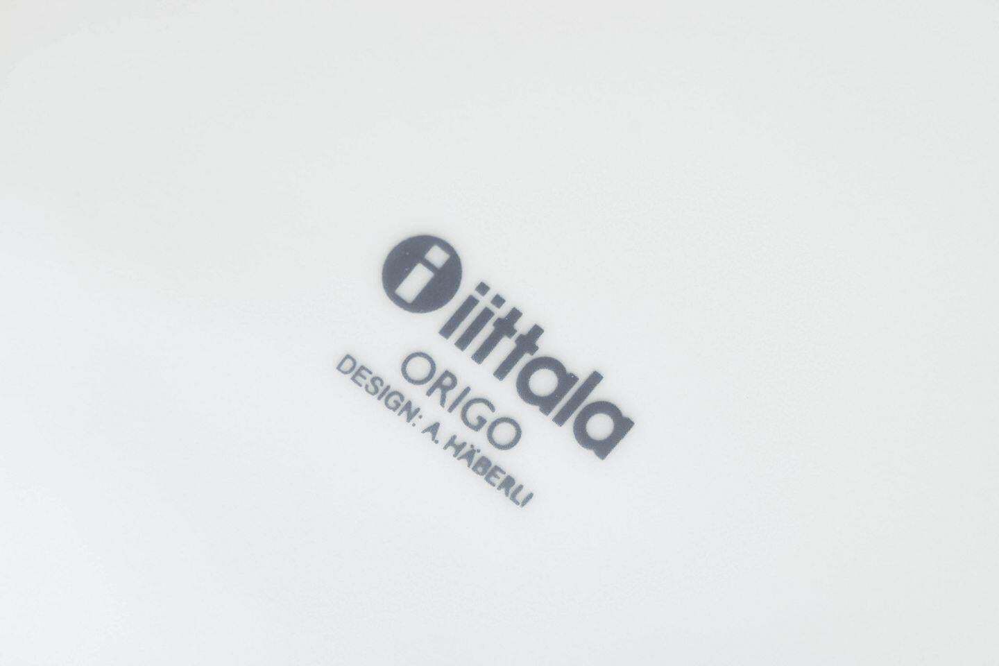 4 grandes assiettes plates en porcelaine Iittala, série « Origo », par Alfredo Häberli photo Décoration