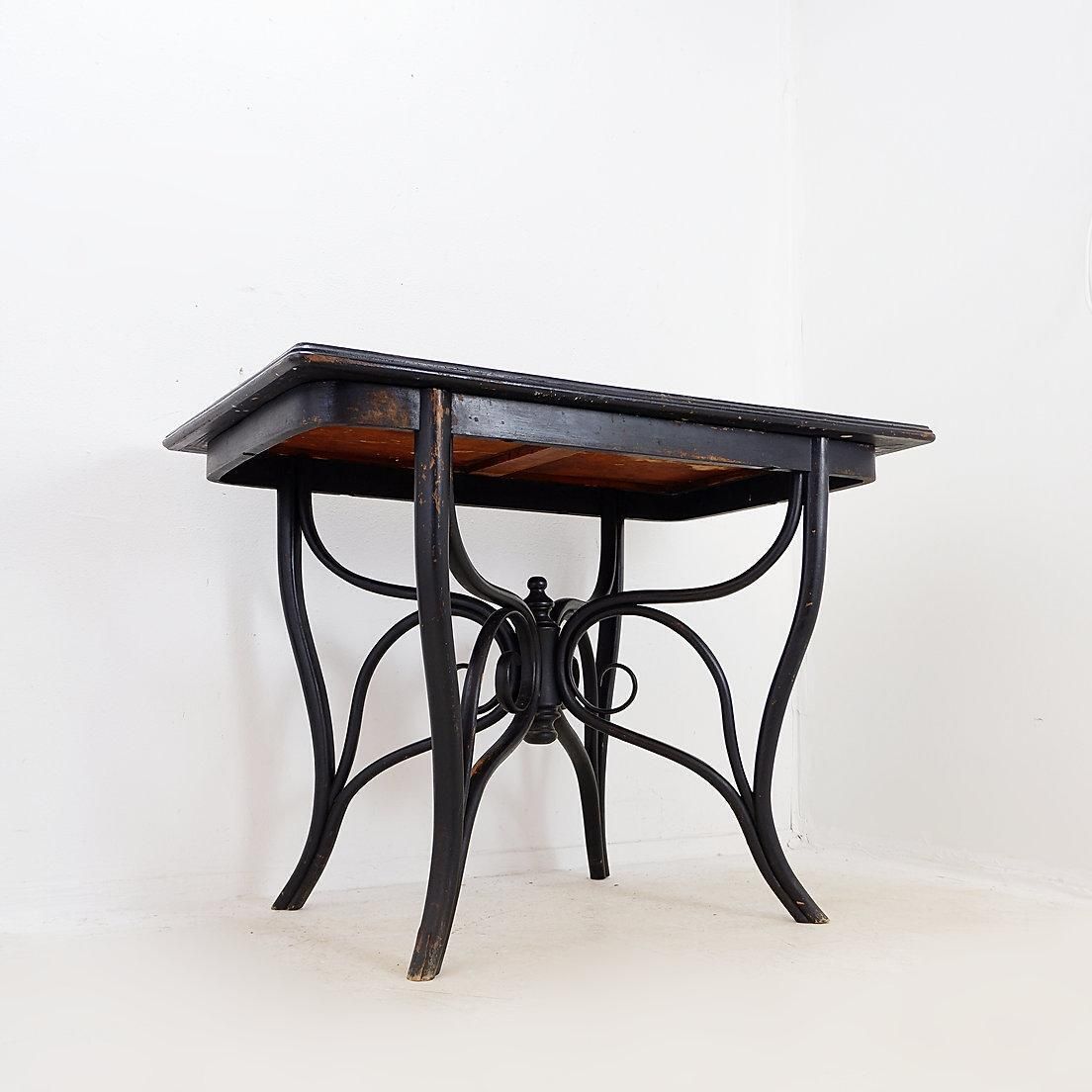 Art Nouveau Side Table/Console In Painted Wood, Circa 1900 photo vinterior