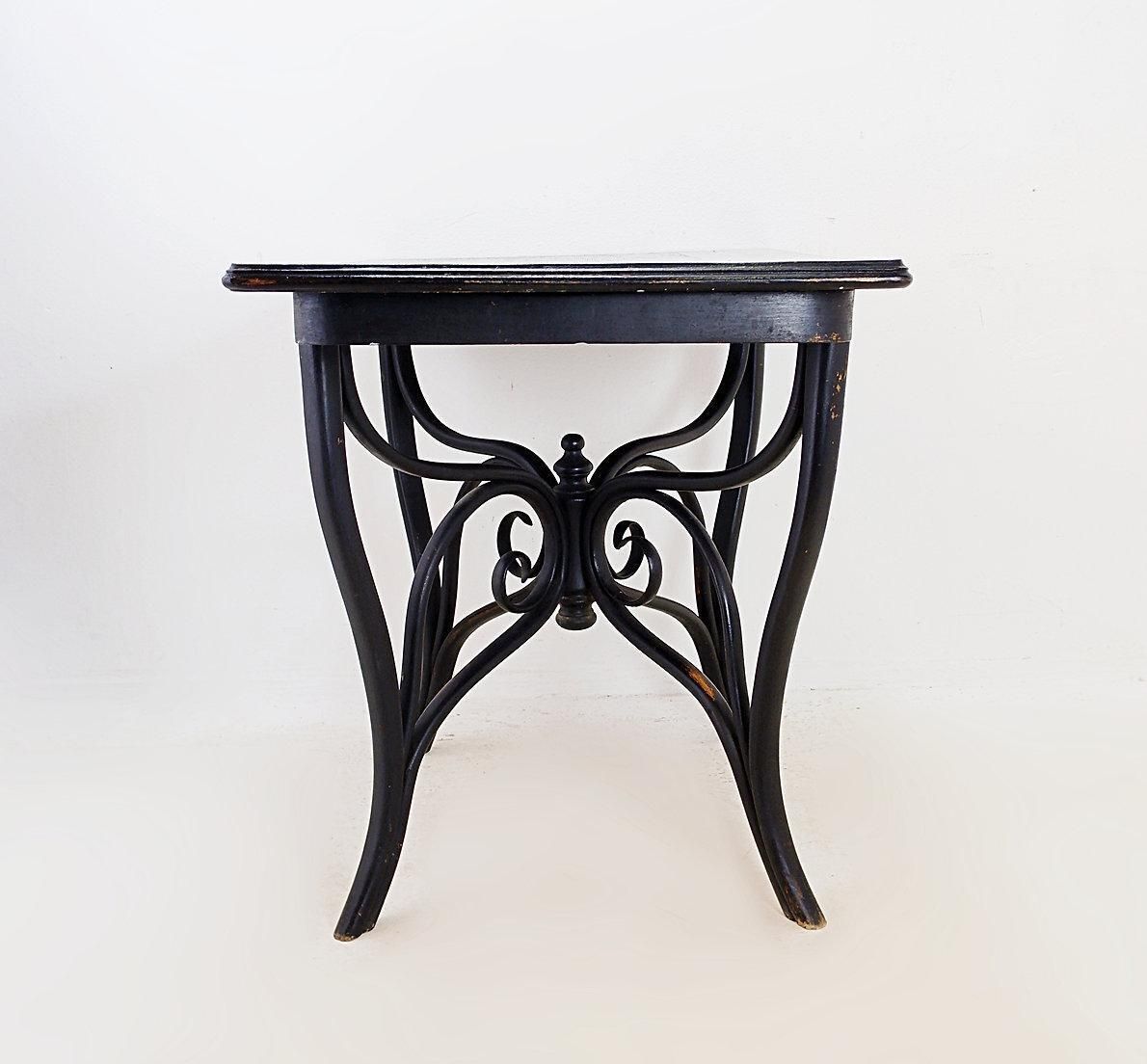 photo furniture Art Nouveau Side Table/Console In Painted Wood, Circa 1900