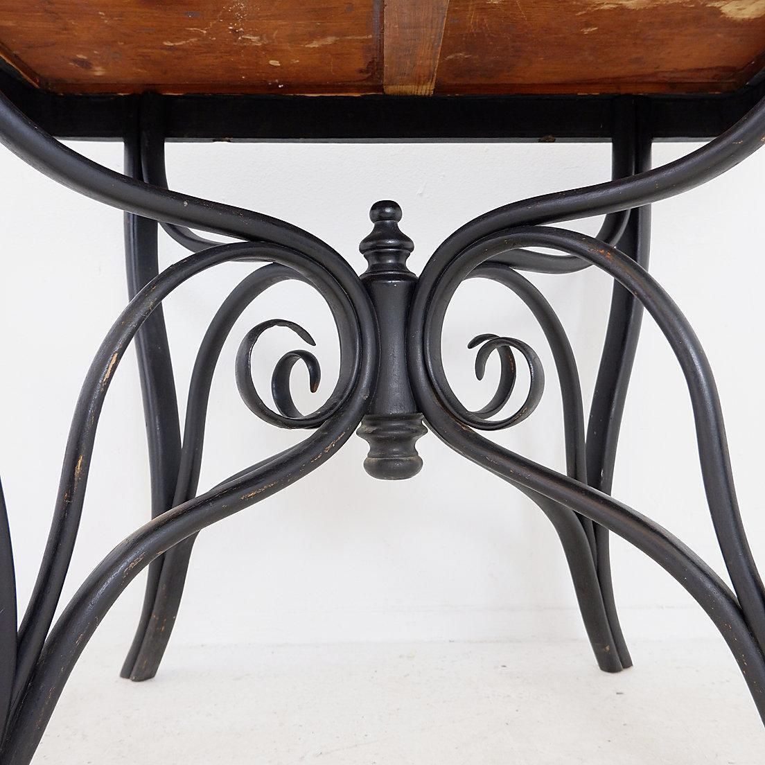 2020.0 Art Nouveau Side Table/Console In Painted Wood, Circa 1900 photo