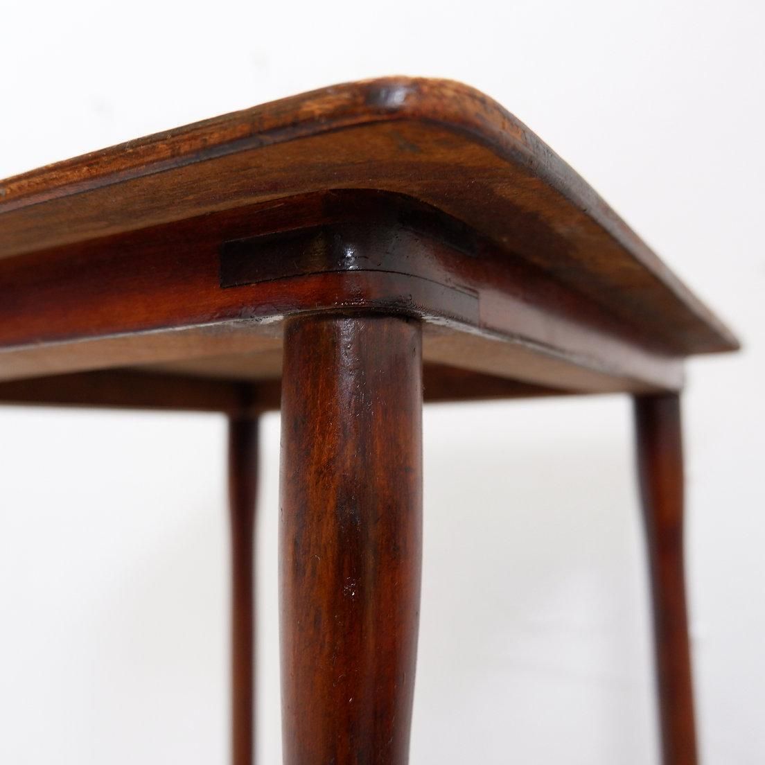Art Nouveau Bentwood Side Table No. 960 By J&J Kohn   1920s photo vintage