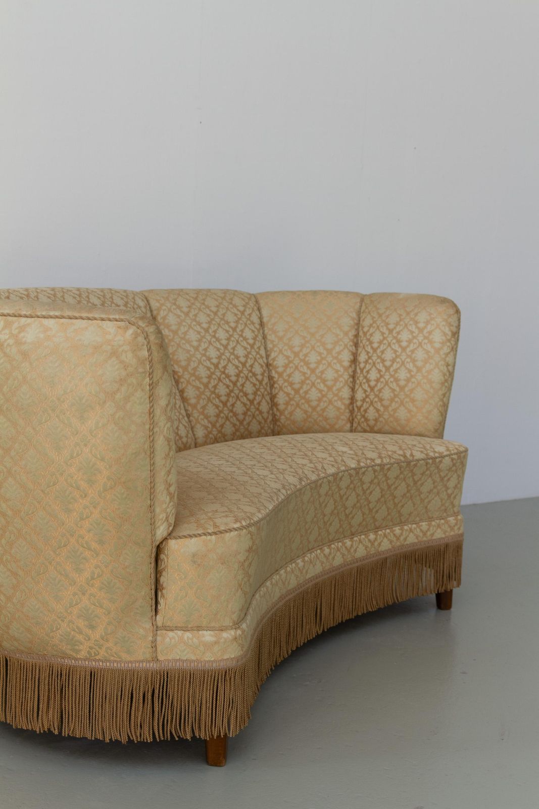Danish Art Deco Banana Sofa, 1940s. photo 1637.0