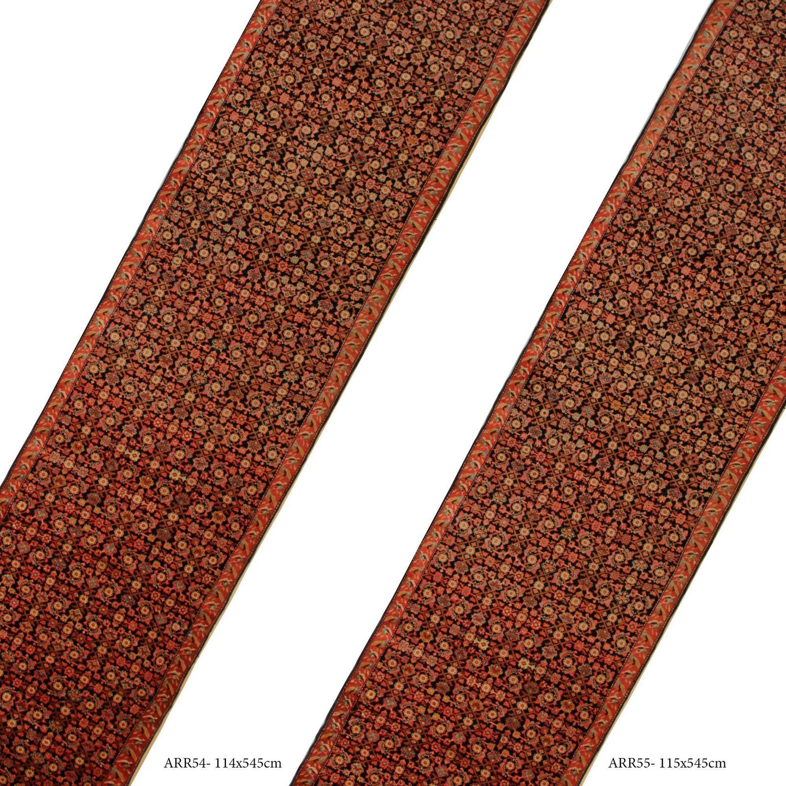 Pair Of Rare Antique Runner Rug Caucasian Wool Carpet photo furniture