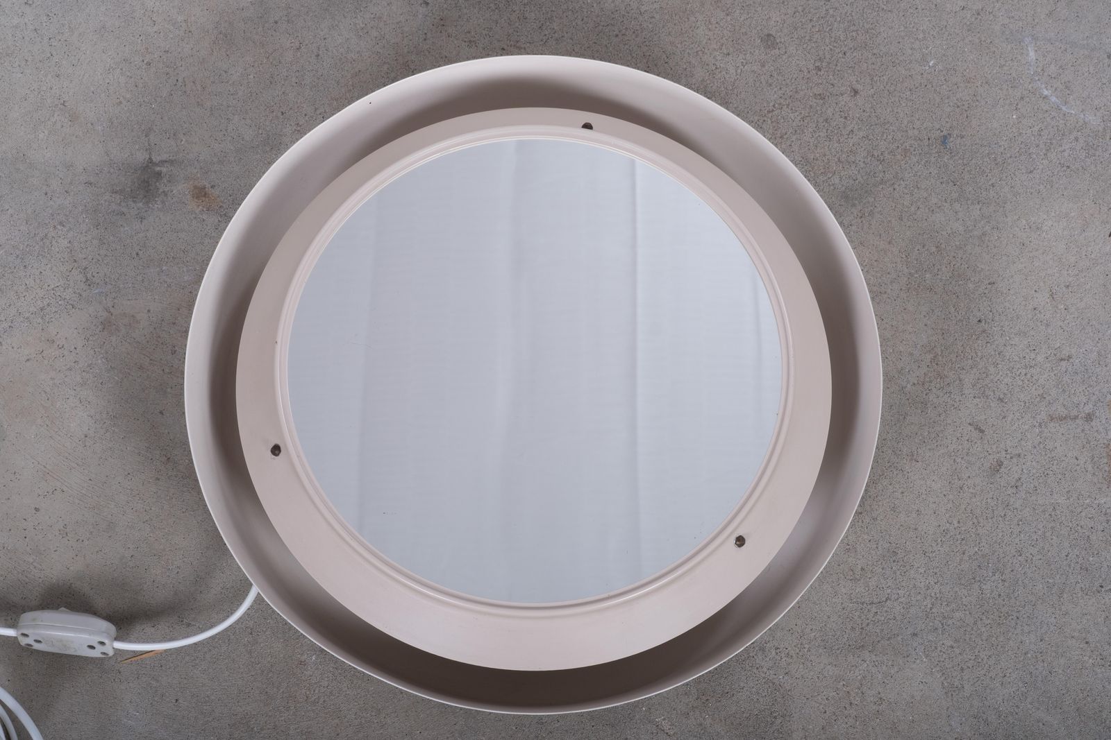 Mirror Wall Lamp By Lyfa, Denmark, 1960s photo 487.0