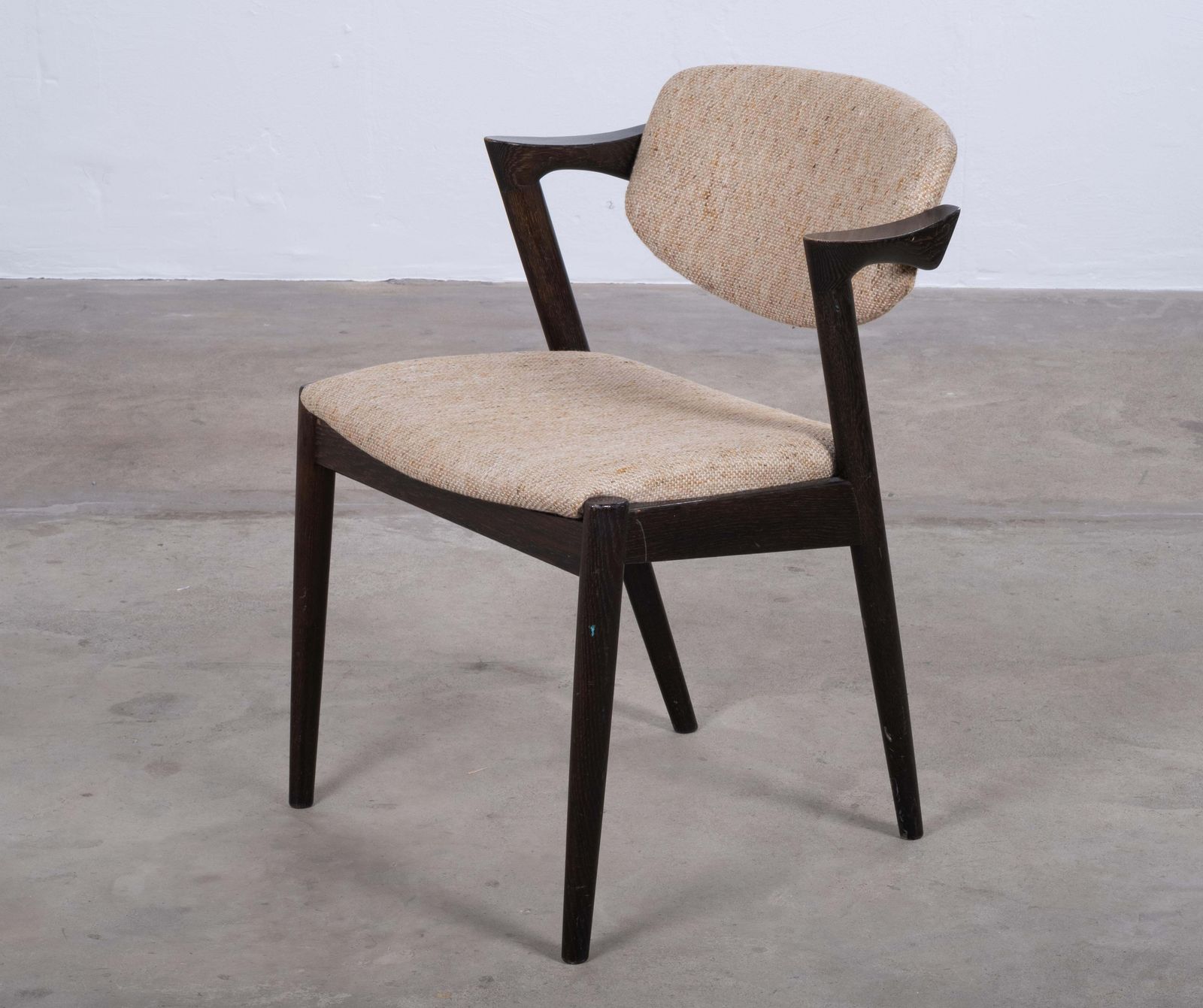 Set Of 3 Dining Chairs By Kai Kristiansen For Schou Andersen, Denmark, 1950s photo vinterior