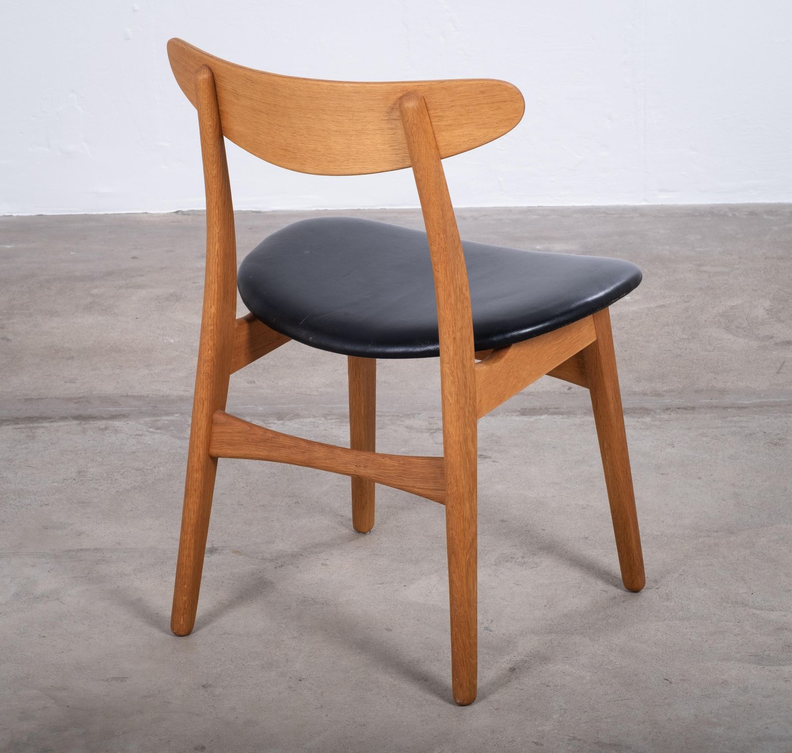 Oak Dining Chair By Hans J. Wegner For Carl Hansen & Søn, Denmark, 1952 photo buy