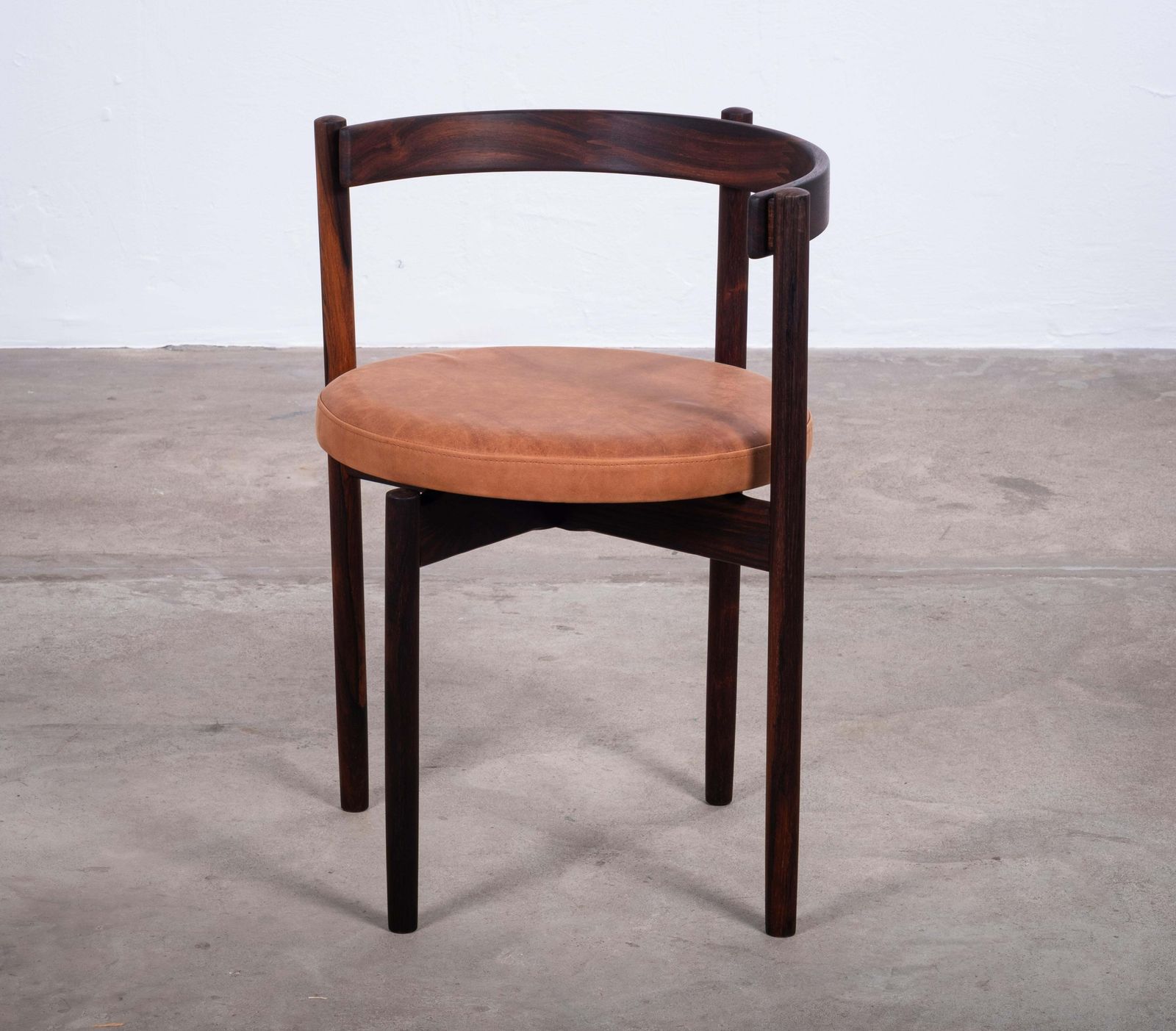 Set van 4 eetkamerstoelen in palissander van Hugo Frandsen voor Børge M.S, Denemarken photo buy
