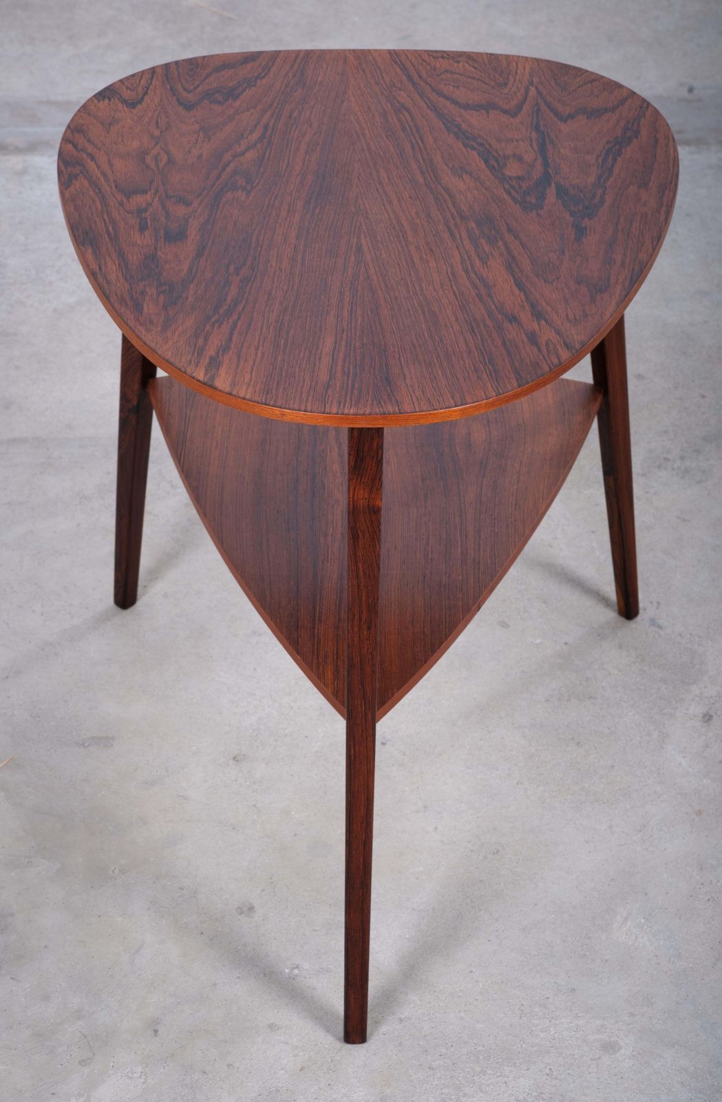 Rosewood Side Table By Holger Georg Jensen, Denmark, 1960s photo vintage