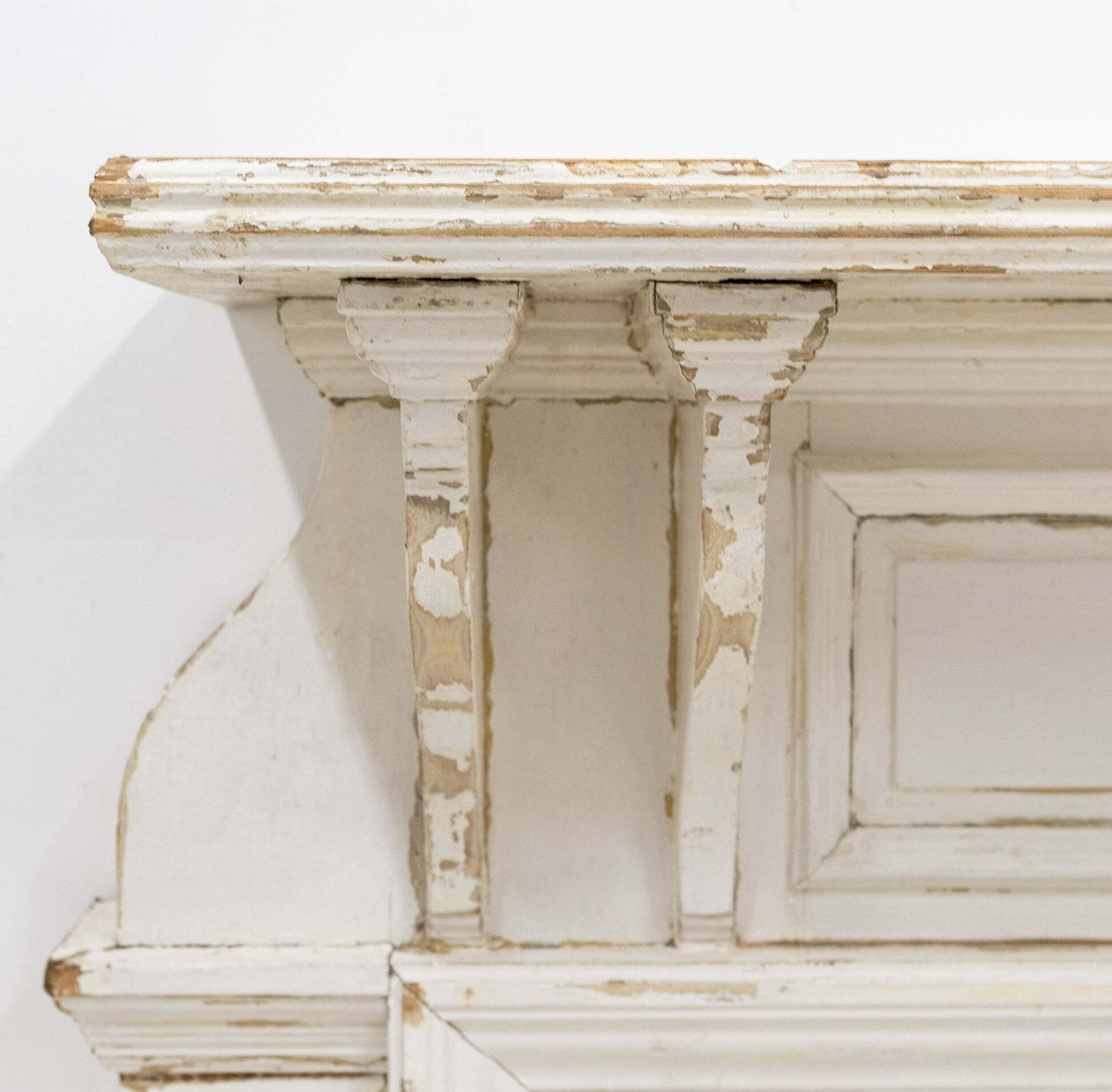 Antique Wooden Fireplace Surround photo for sale