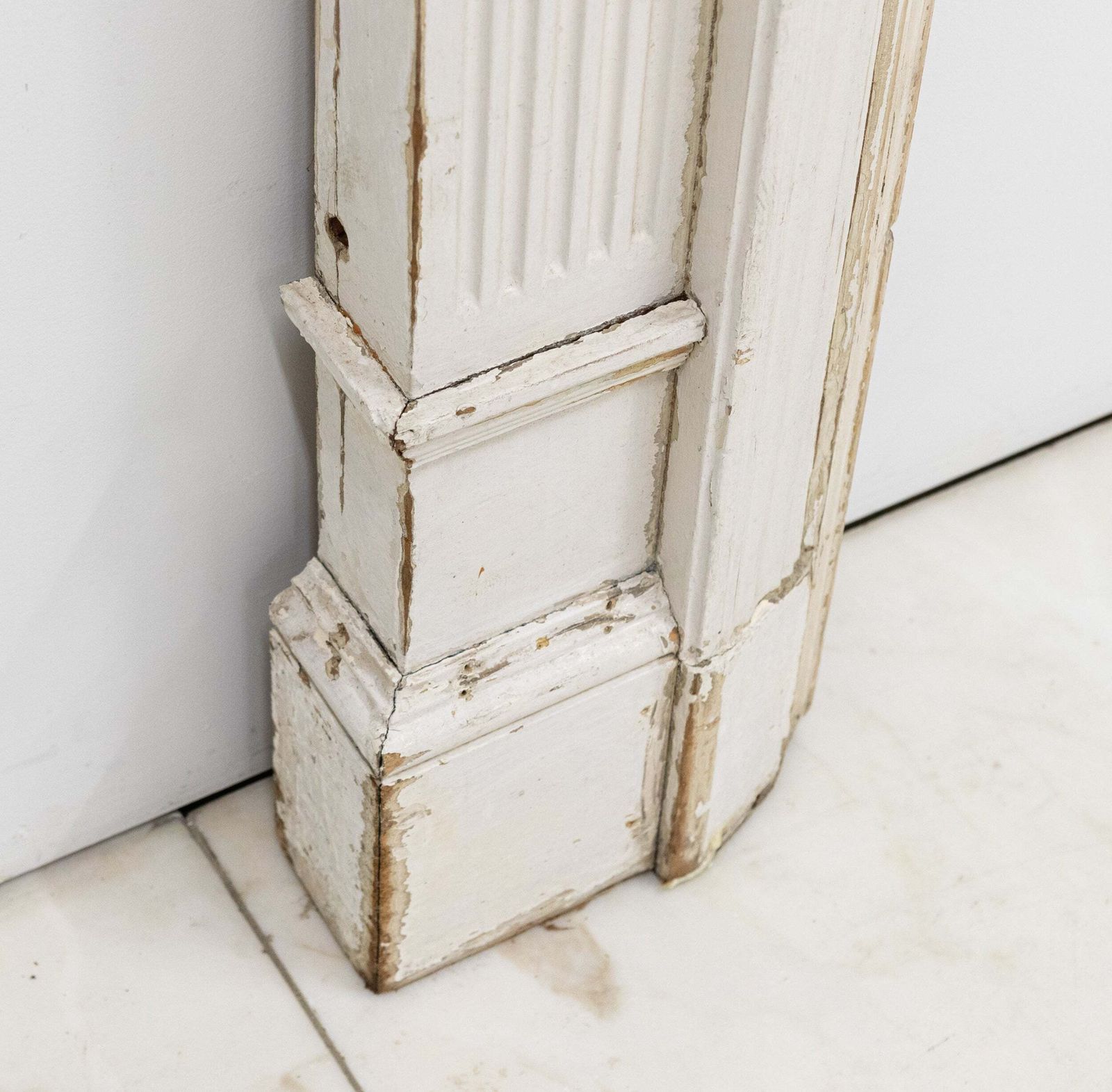 photo buy Antique Wooden Fireplace Surround