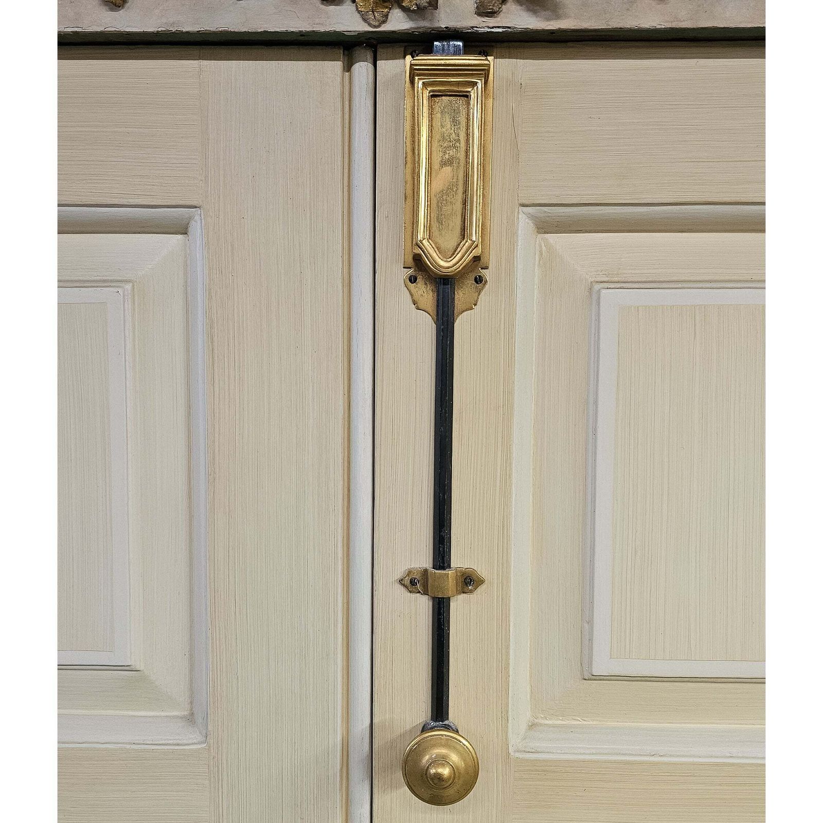 Impressive Set Of 2 Double Doors With Early 19th Century Pediments | Regency Overdoors photo for sale