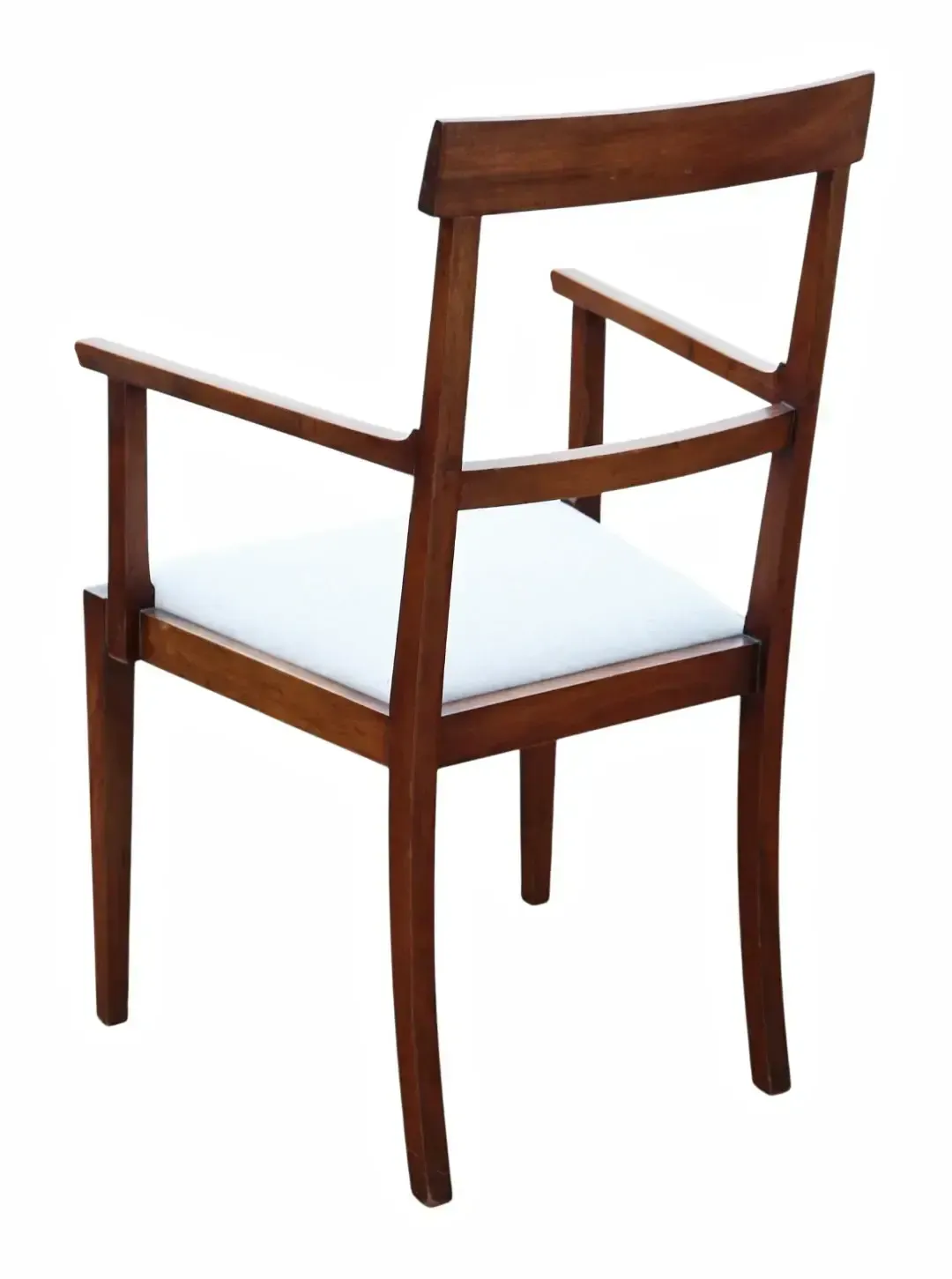 Antique C.1905 Fine Quality Set Of 8 (6 + 2) Edwardian / Art Nouveau Dining Chairs photo for sale