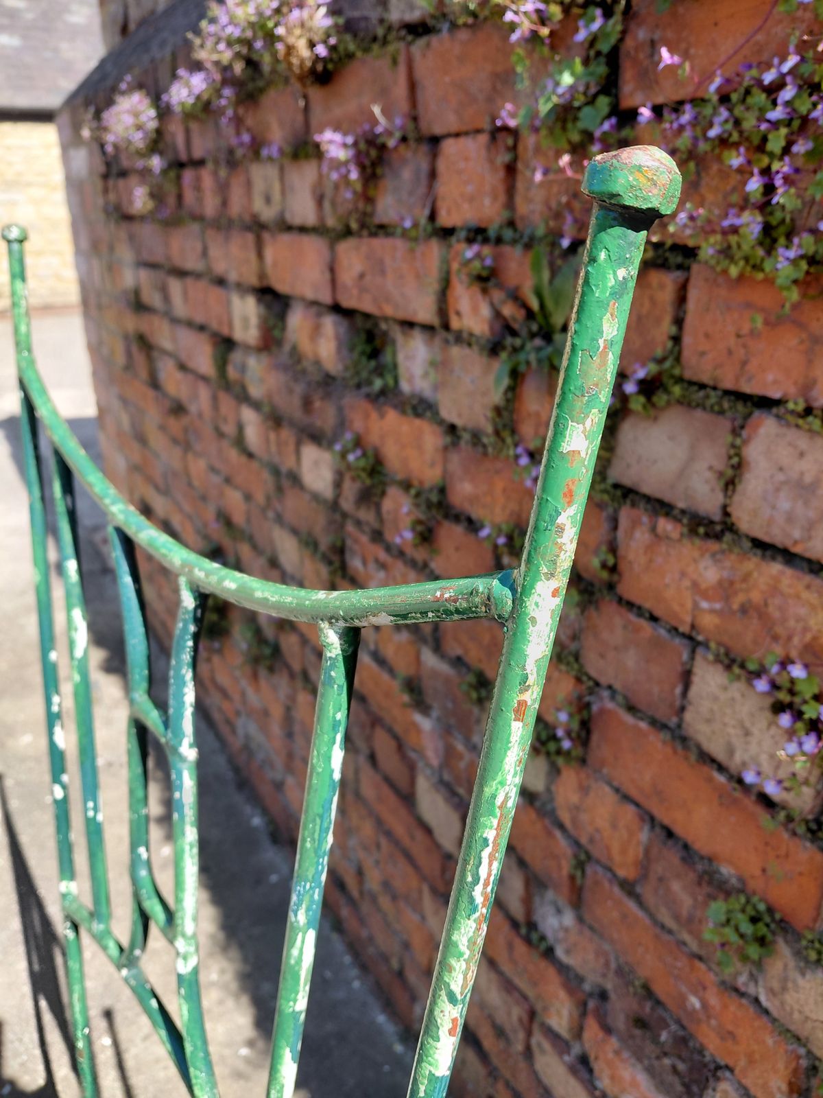 photo buy Set Of 4 French Sculptural Hand Forged Wrought Iron Garden Chairs