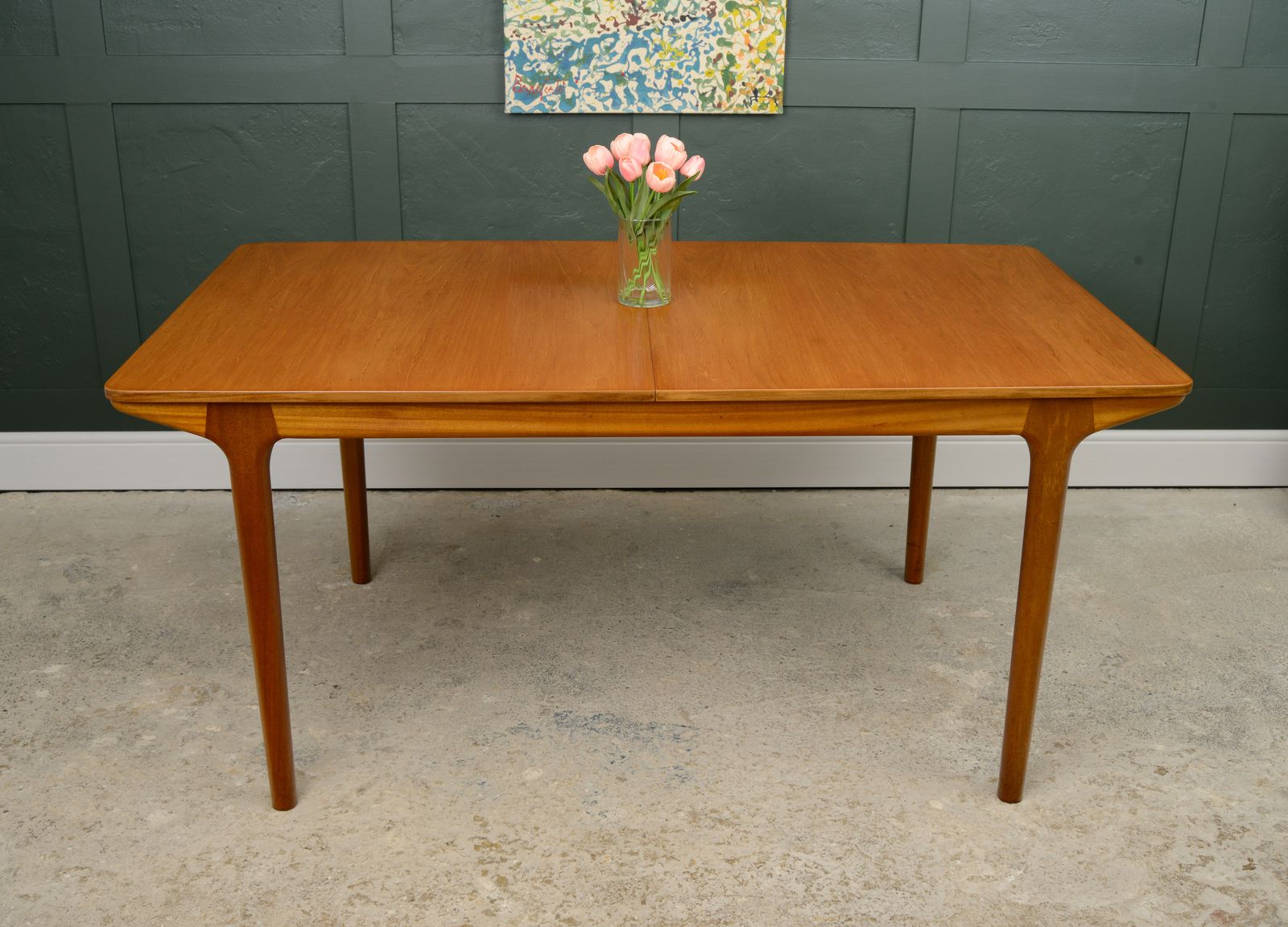 McIntosh T3 Extending Teak Dining Table   7.7 Foot photo vinterior