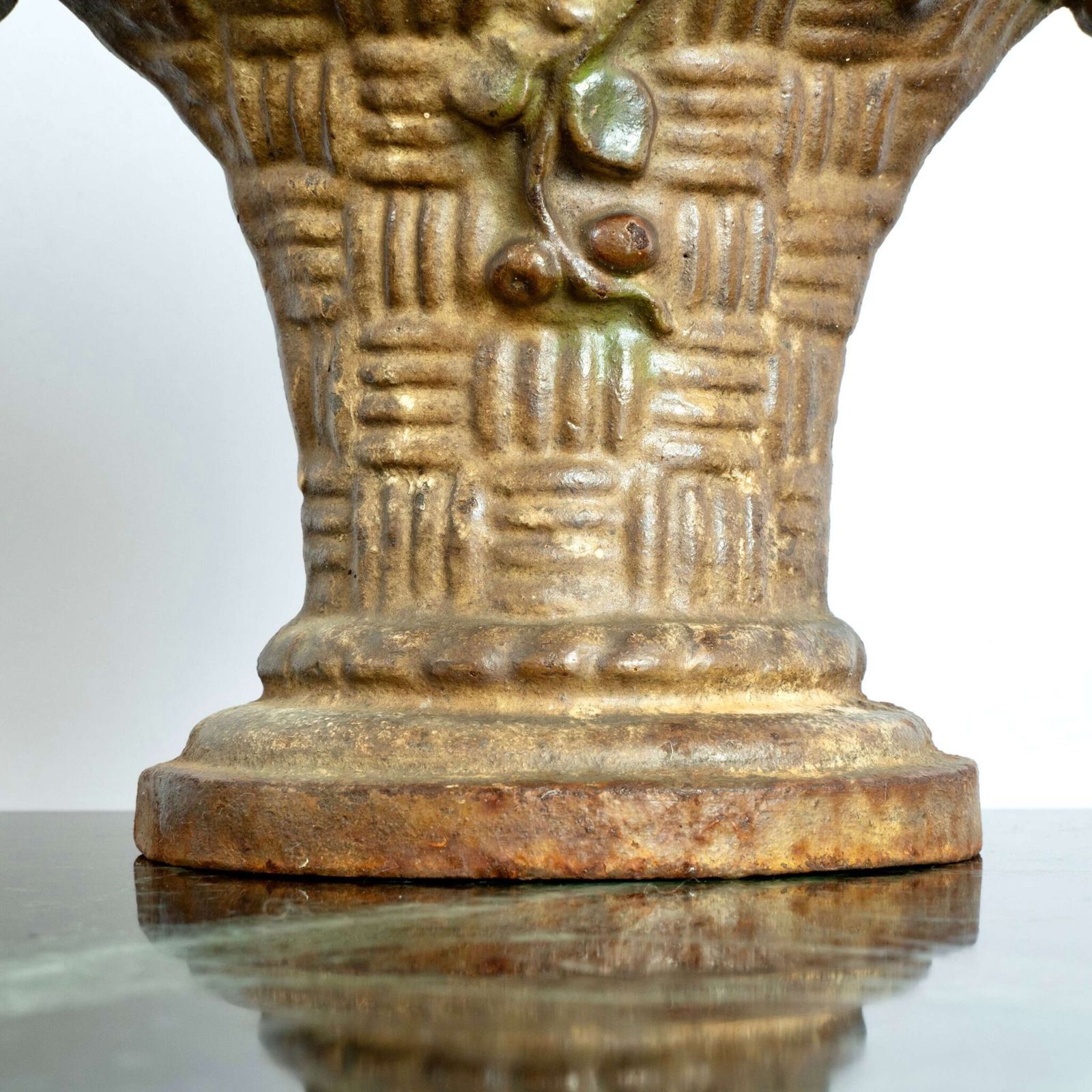 19th Century Floral Door Stop, 1800s photo for sale