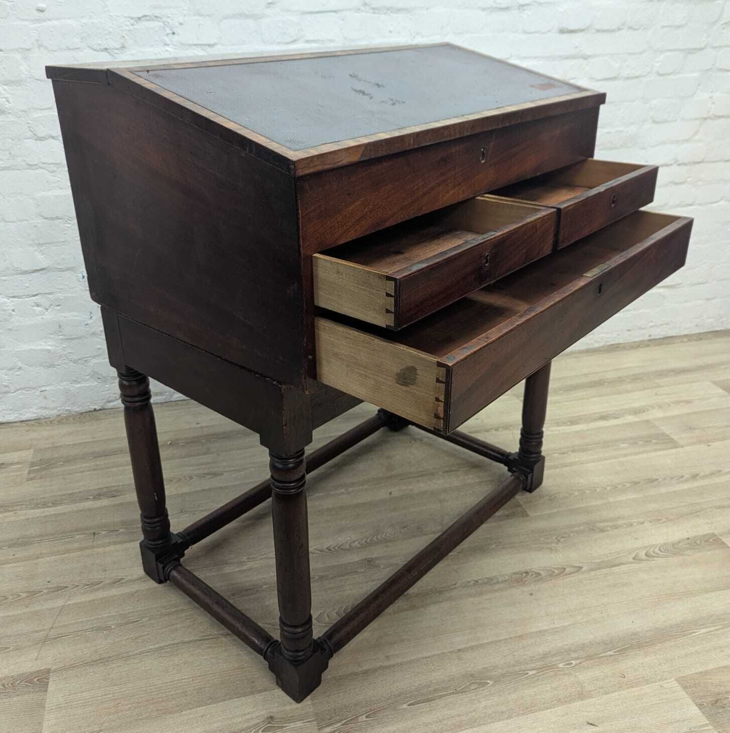 19th Century Mahogany Clerks Desk Or Artists Desk photo Furniture