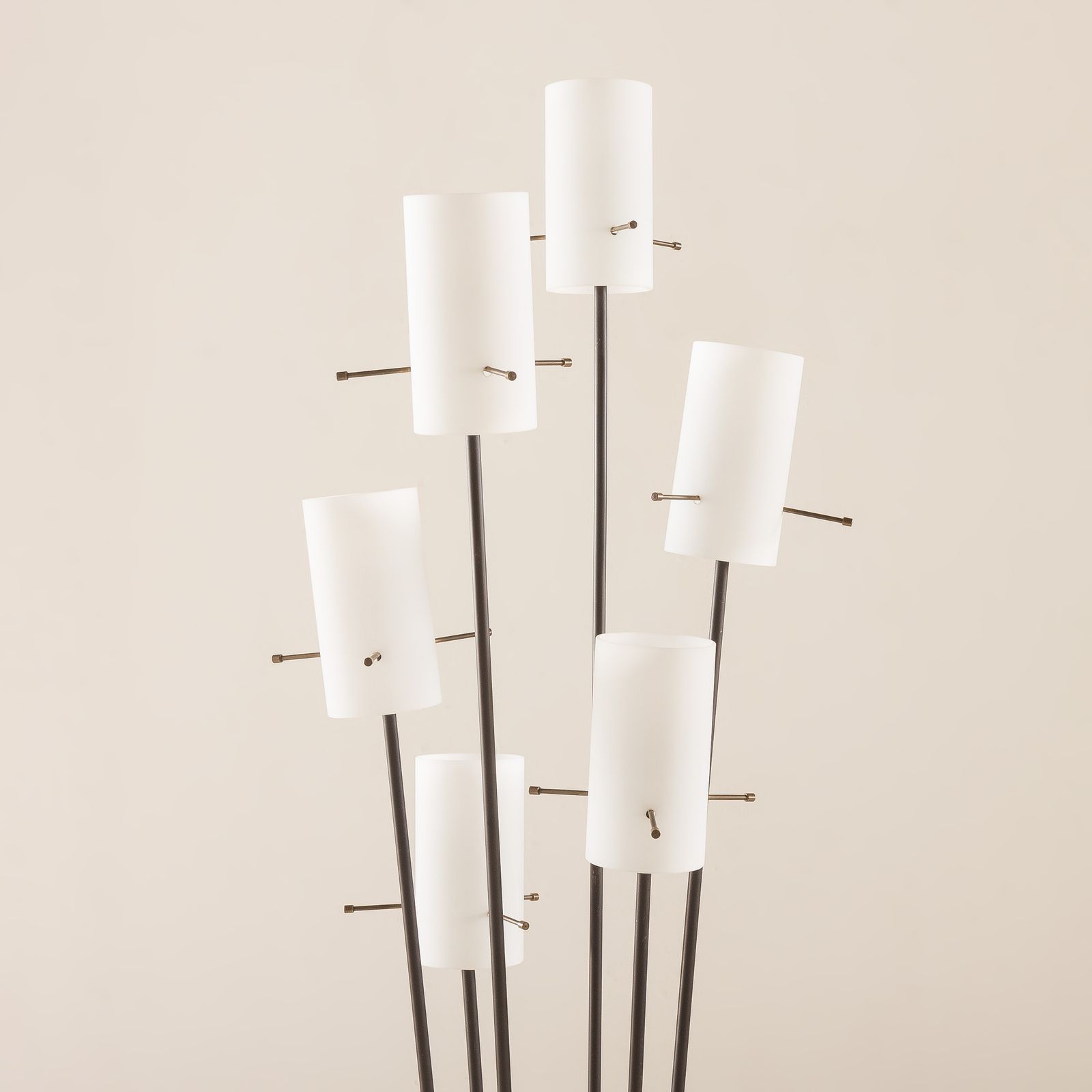 Italian Mid Century Floor Lamp Attr. To Stilnovo, 1960s photo Lighting