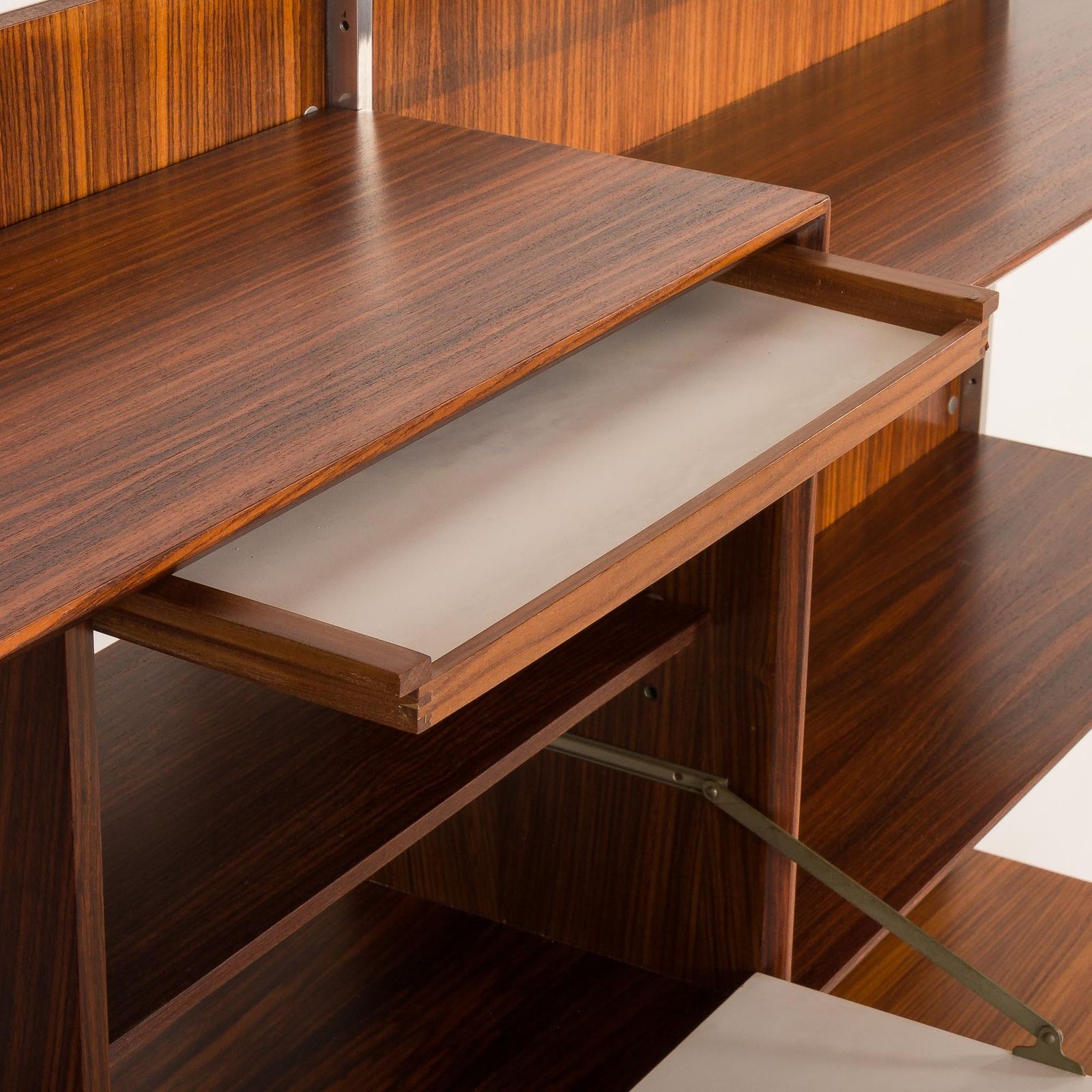 4222.0 Italian Mid Century Wall Unit George Coslin For 3v Arredamenti, 1960s photo