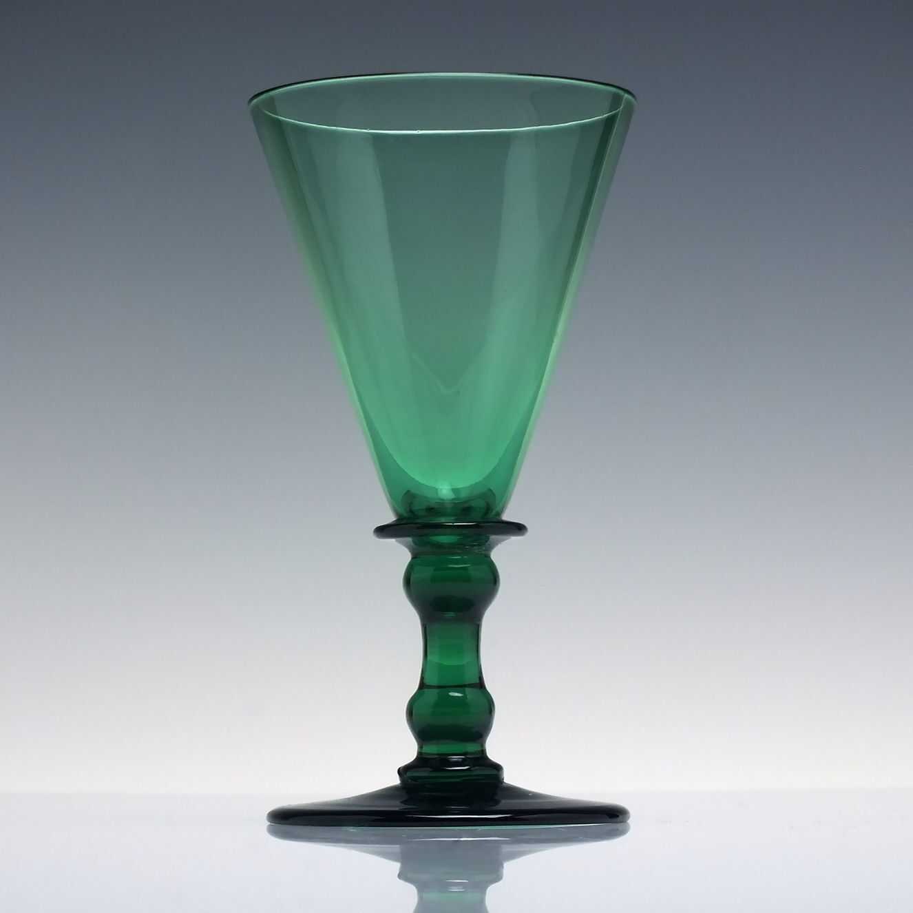 Georgian Regency Green Wine Glass C1810 photo furniture