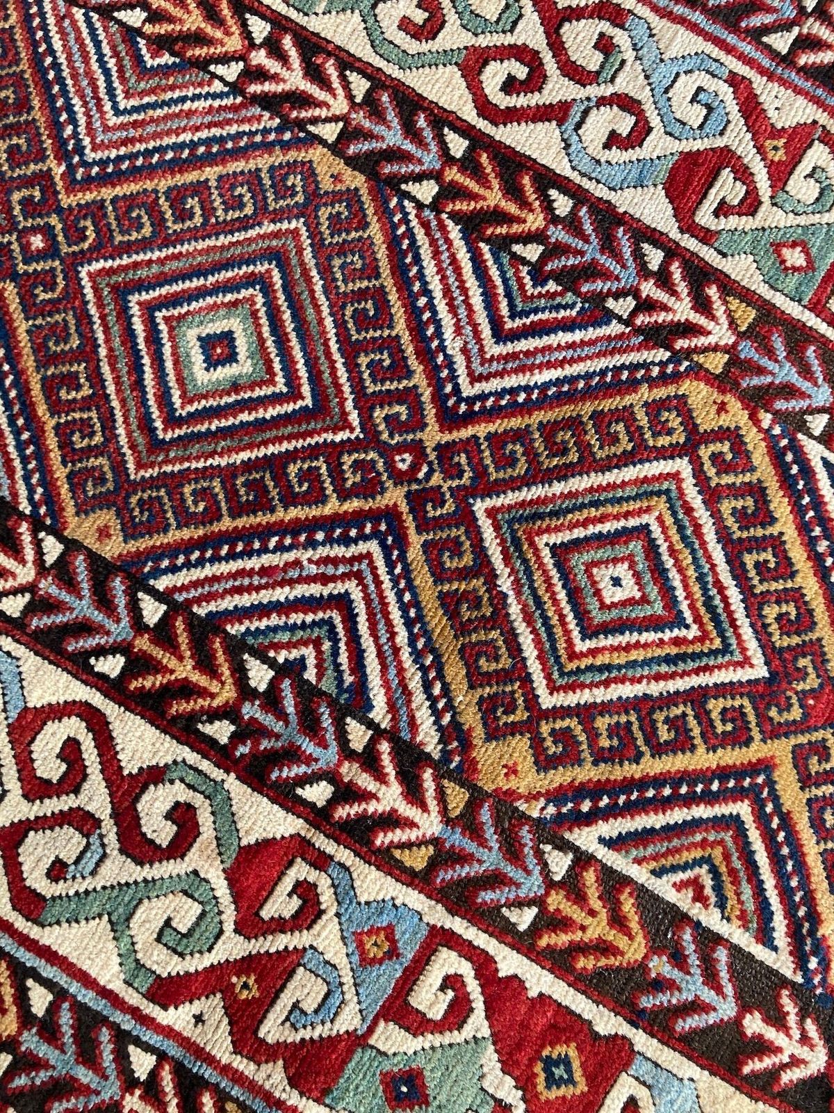photo for sale Antique Caucasian Rug 2.58m X 1.25m