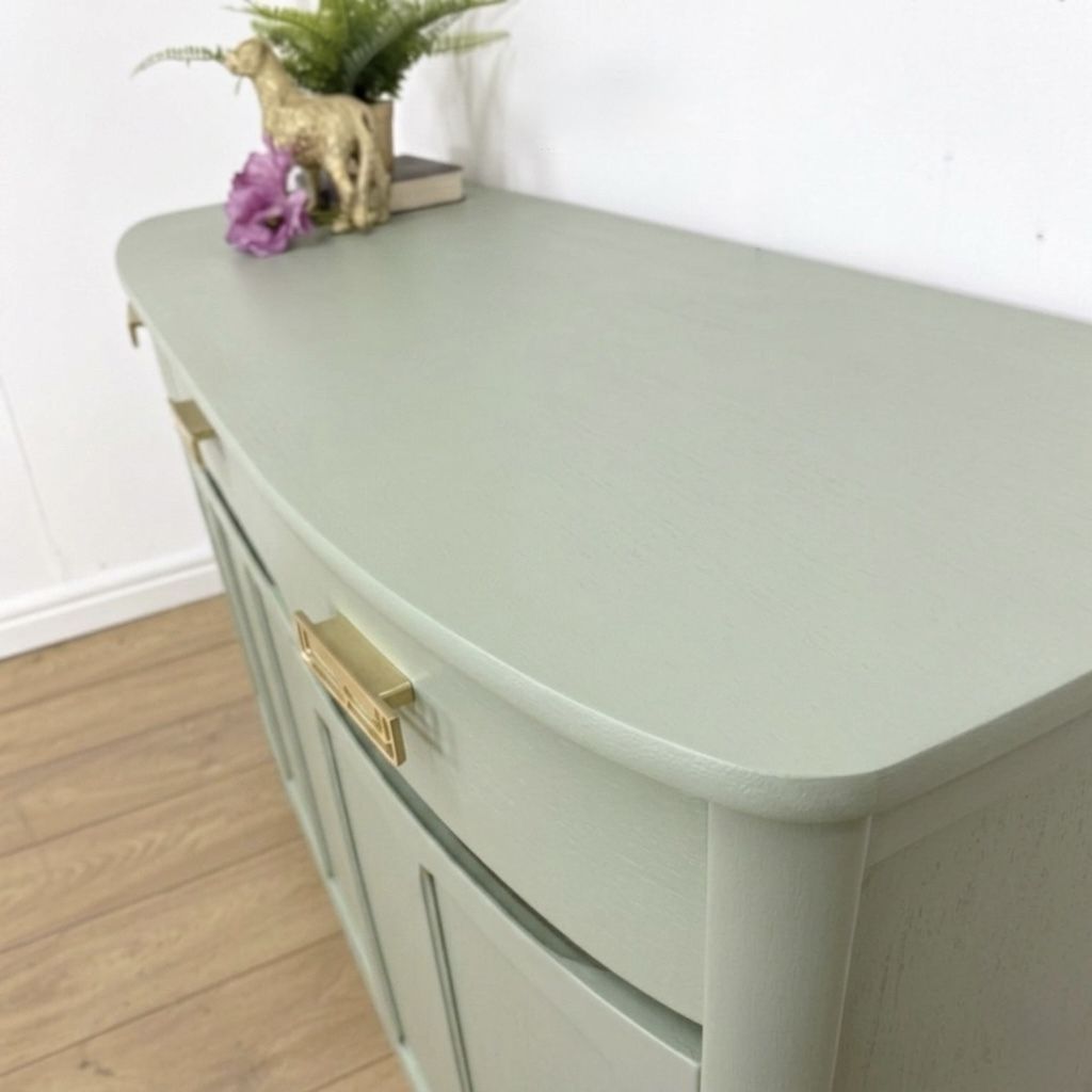 Pale Sage Green Mid Century Nathan Sideboard photo Furniture