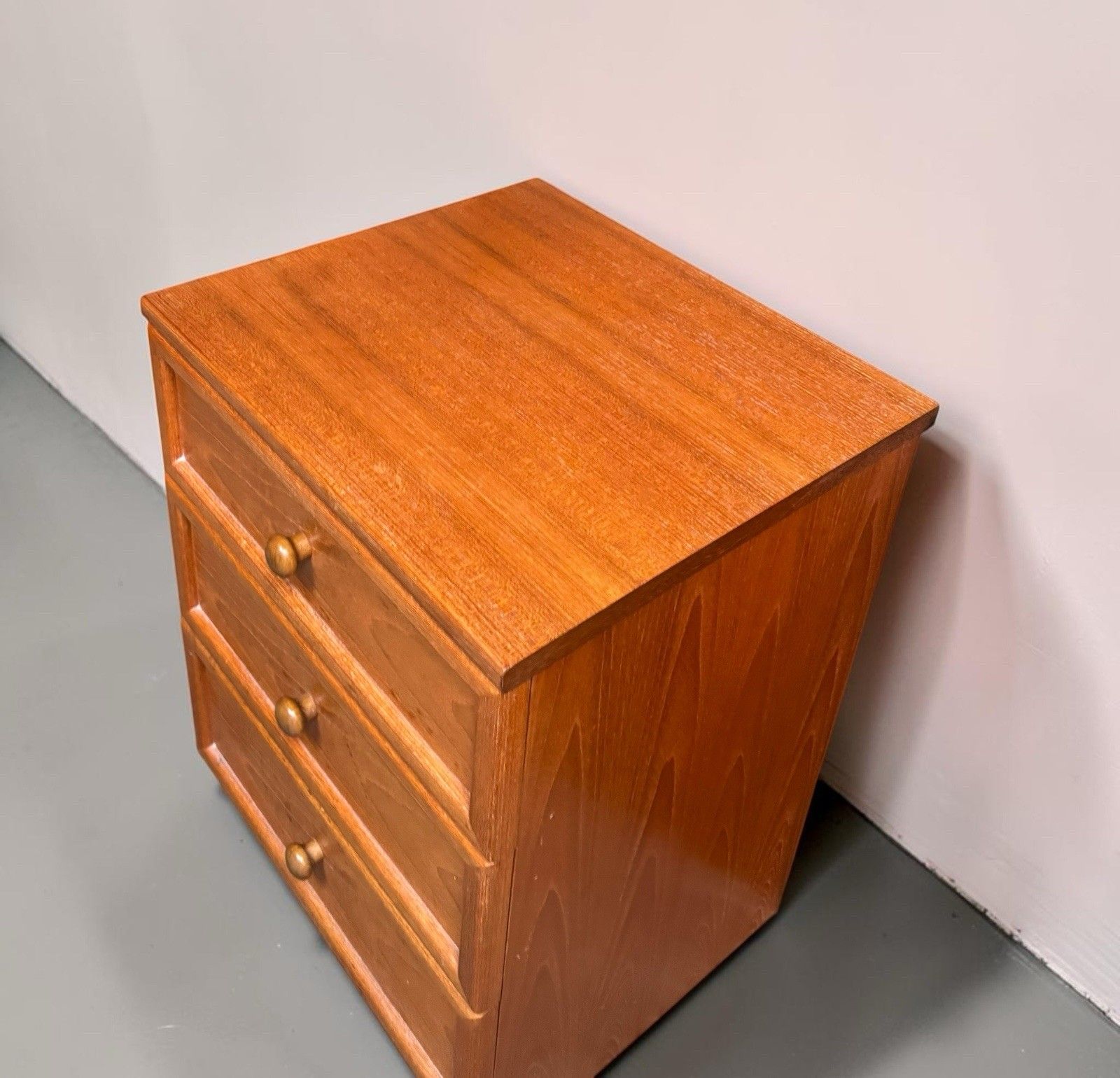 photo furniture Pair Of G Plan Teak Albany Bedside Chest Of Drawers Vintage C1980s Super Quality