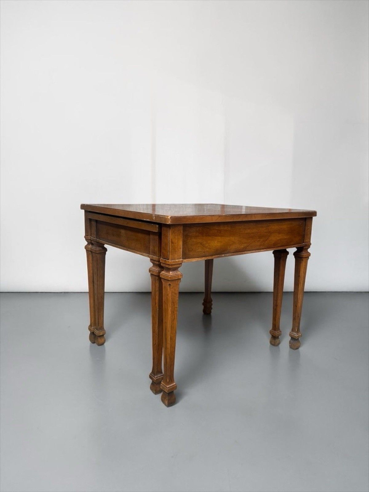 photo furniture Vintage Drexel Heritage Walnut Side Tables Coffee Tables Louis XVI Style Rare