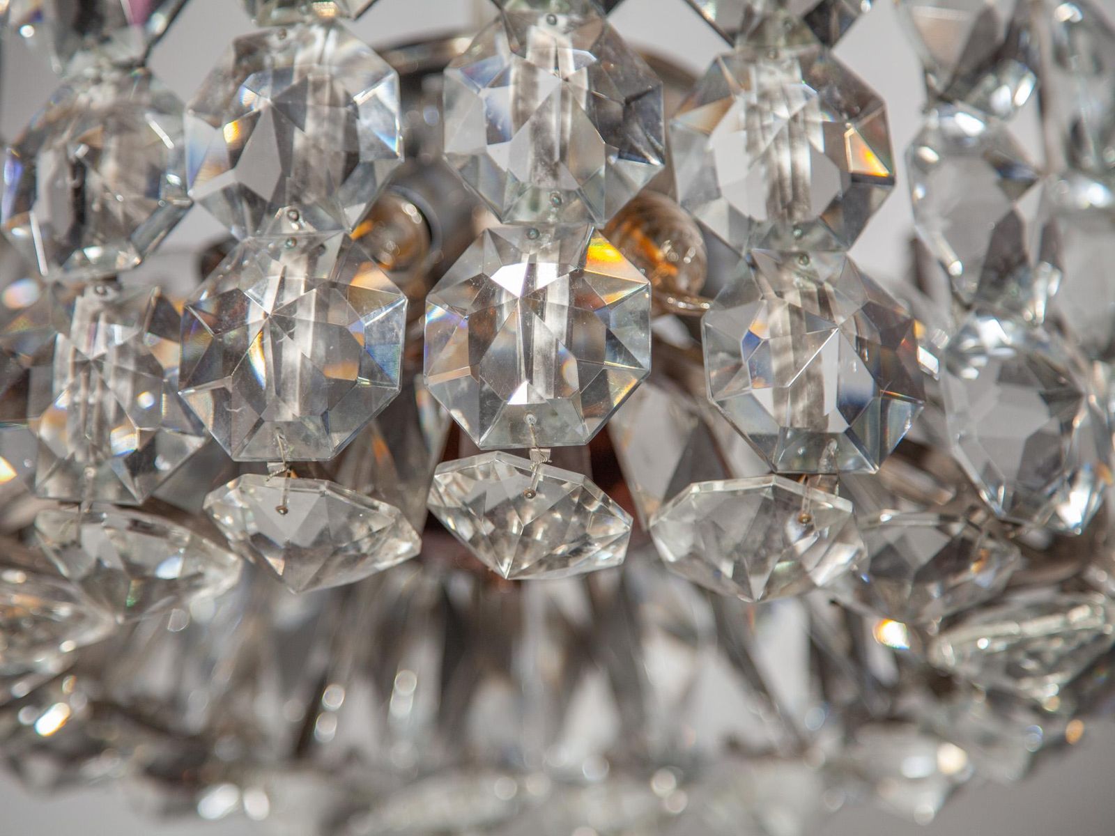photo furniture Midcentury Modern Chandelier By Bakalowits & Söhne, Austria, 1960