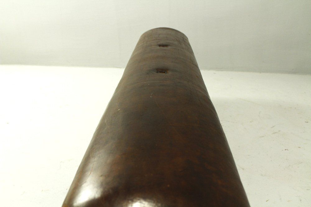 1343.0 Vintage Leather Gym Pommel Horse Bench, 1940s photo