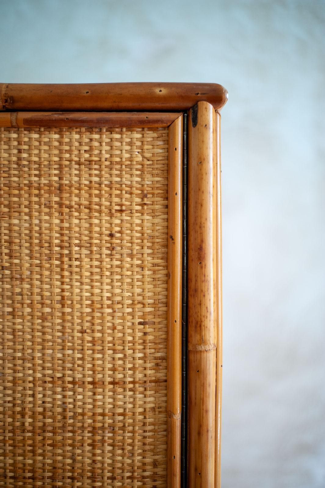 Bamboo Wardrobe By Southern Nurseries   1970s photo vinterior