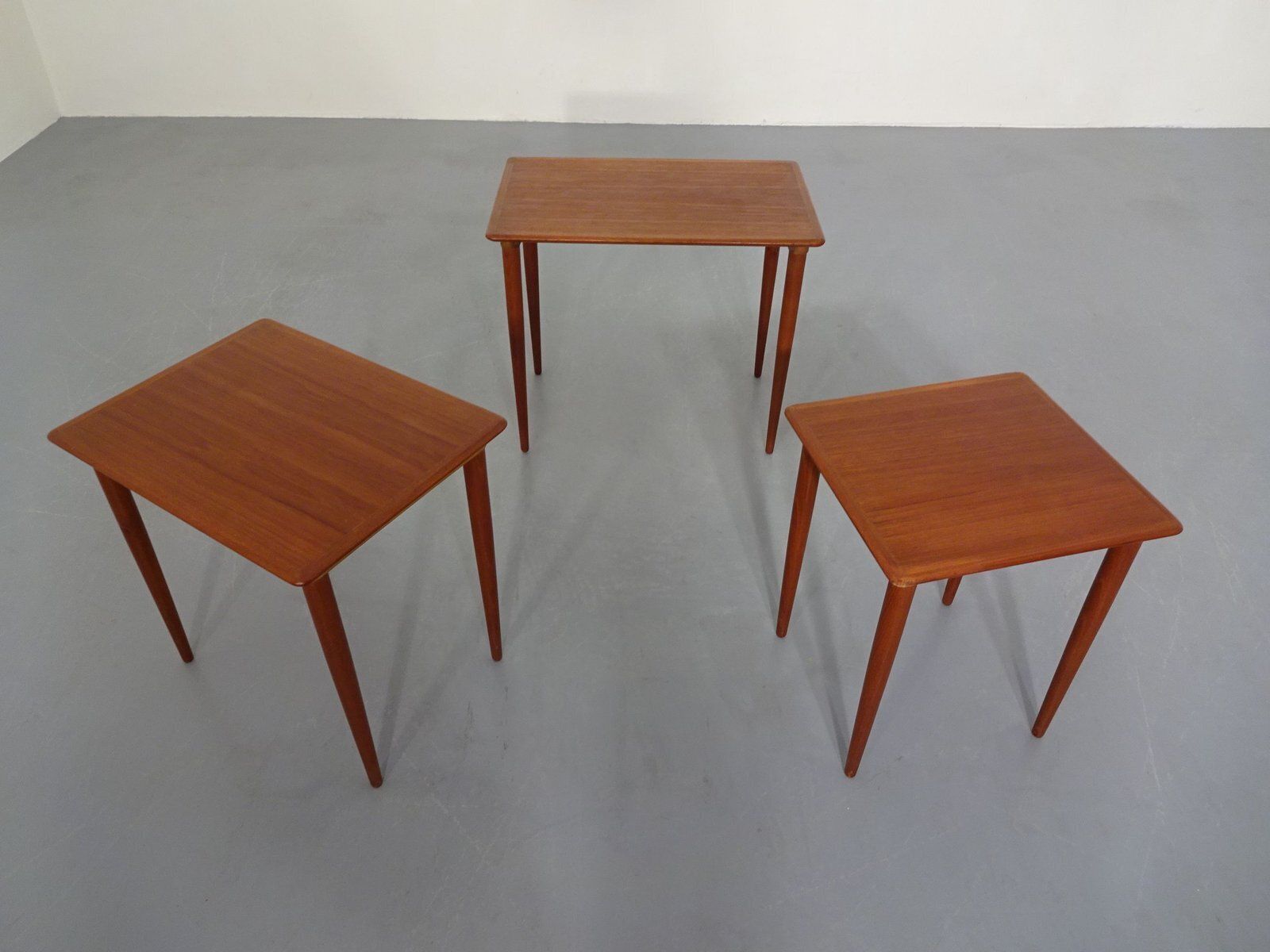 photo furniture Danish Teak Nesting Tables, 1960s, Set Of 3