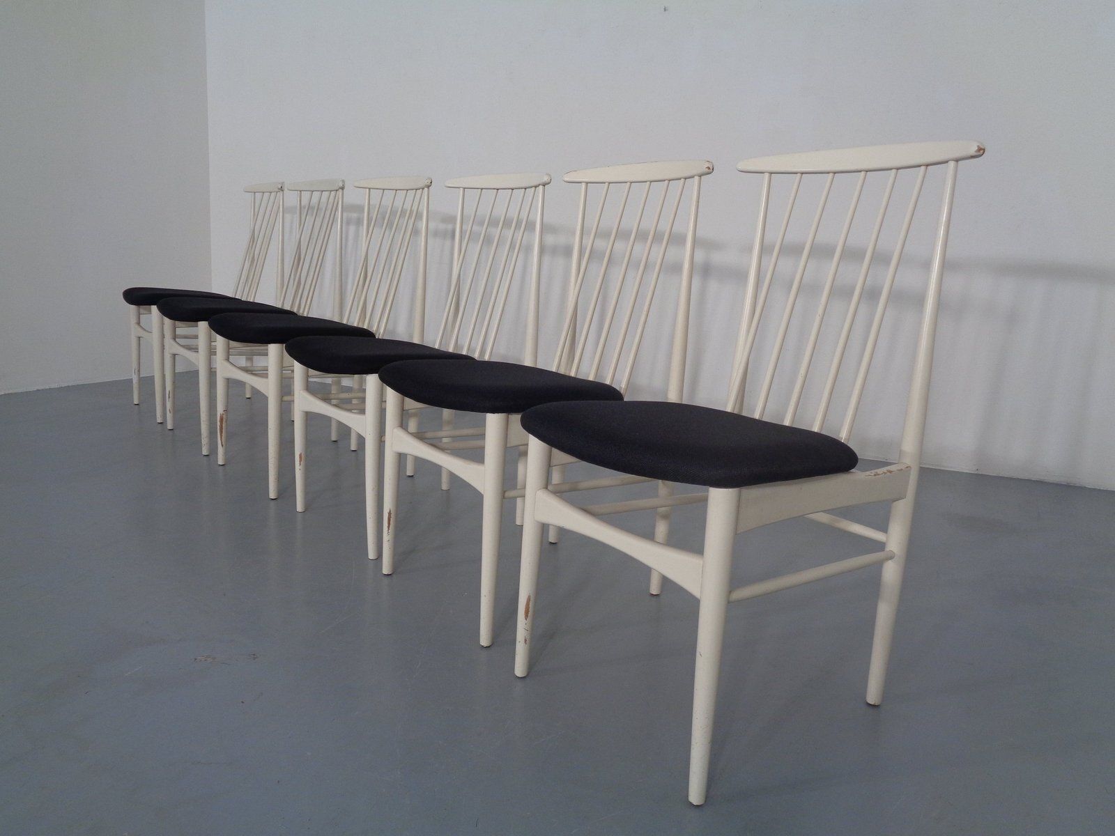German Dining Chairs From Ernst Martin Dettinger, 1960s, Set Of 6 photo for sale