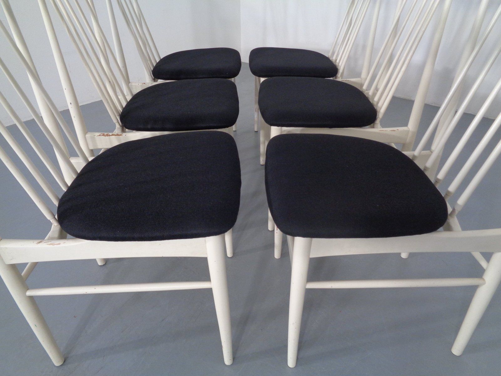 photo vinterior German Dining Chairs From Ernst Martin Dettinger, 1960s, Set Of 6