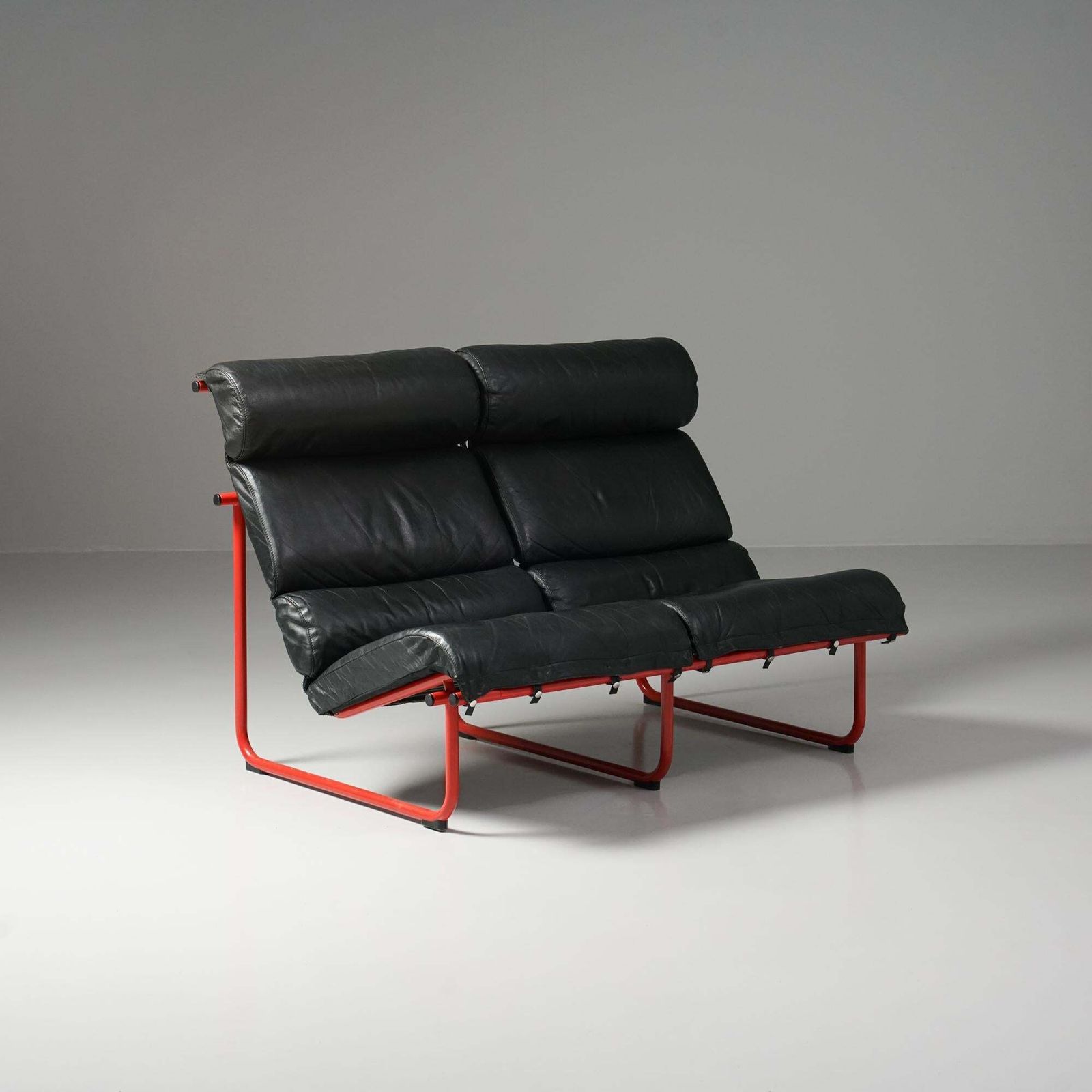 Rare Model Remmi Loveseat Sofa, Yrjö Kukkaupuro, Haimi Oy, 1970s photo Furniture