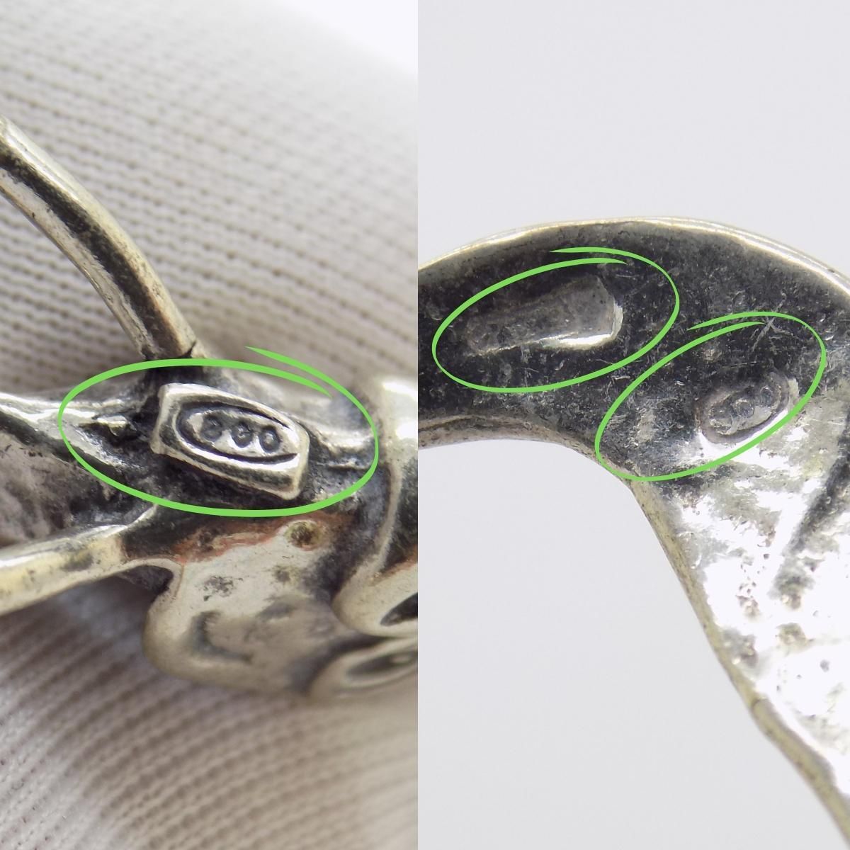Vintage Italian Handmade Genuine Silver Two Tropical Fishes Miniatures Figurines, 1970s, Set Of 2 photo vintage