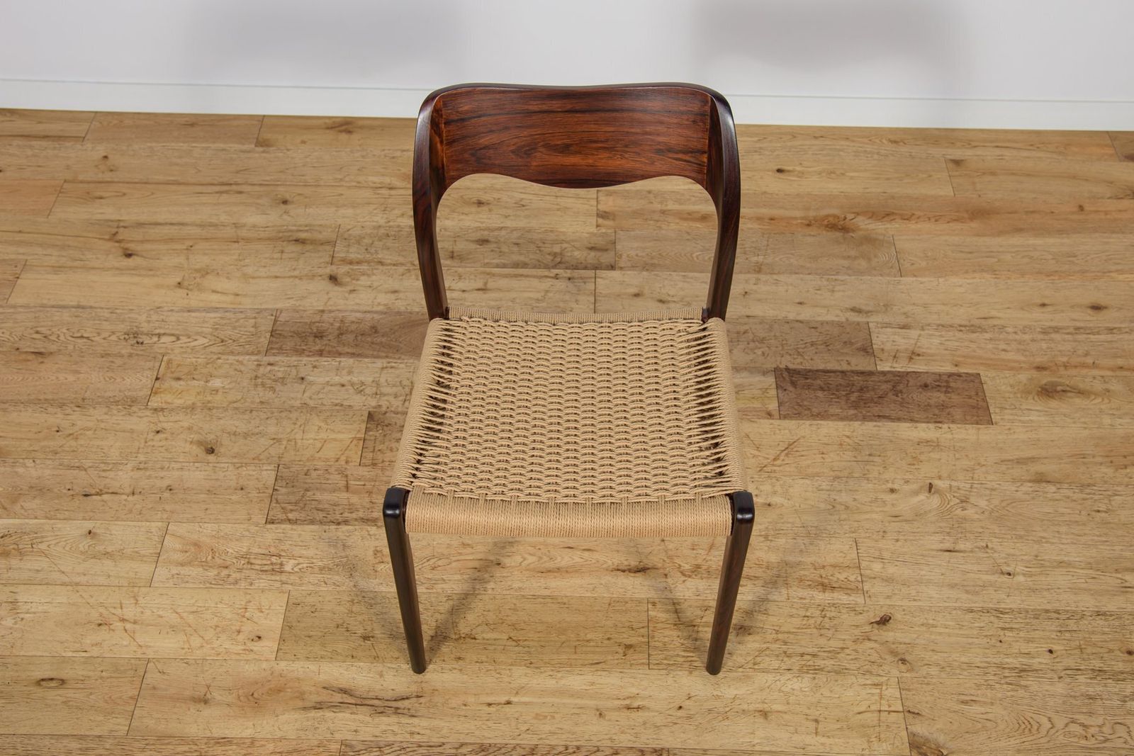 Mid Century Model 71 Dining Chairs In Rosewood By Niels Moller From J.L. Møllers, 1960s, Set Of 4 photo vintage