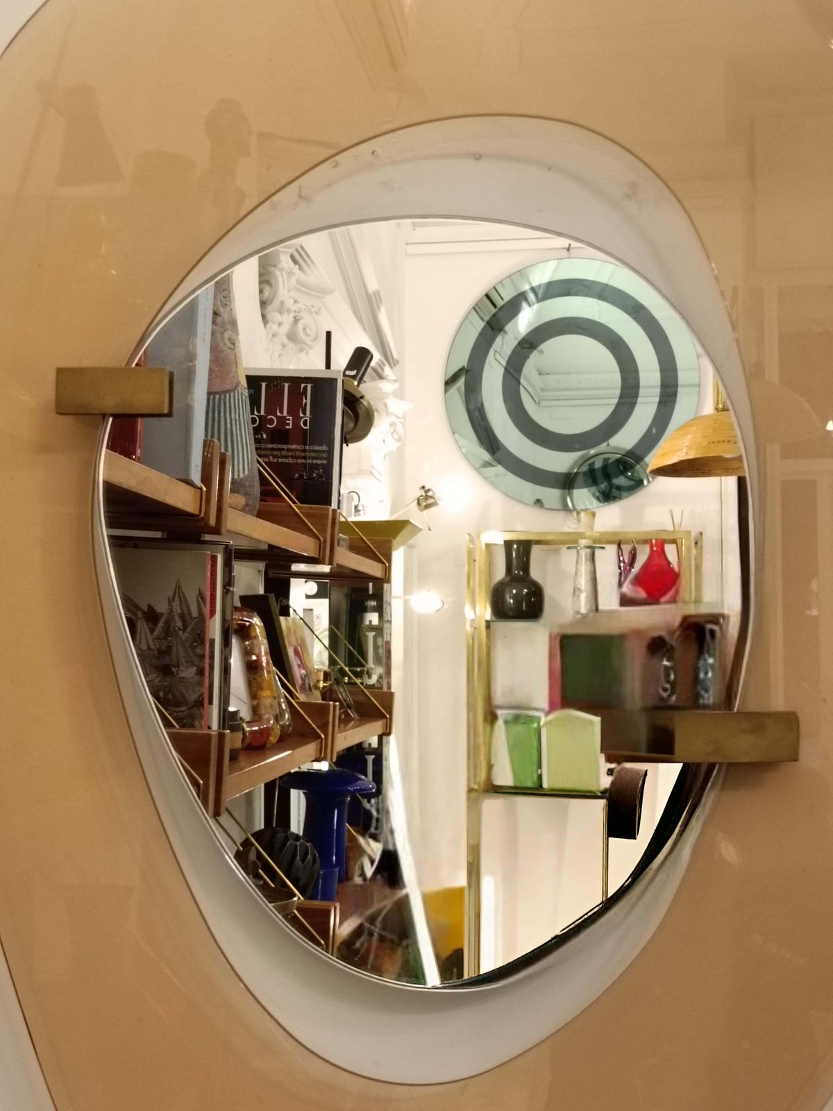 Max Ingrand For Fontana Arte Raro Wall Mirror, Italy 1958 photo 8655.0