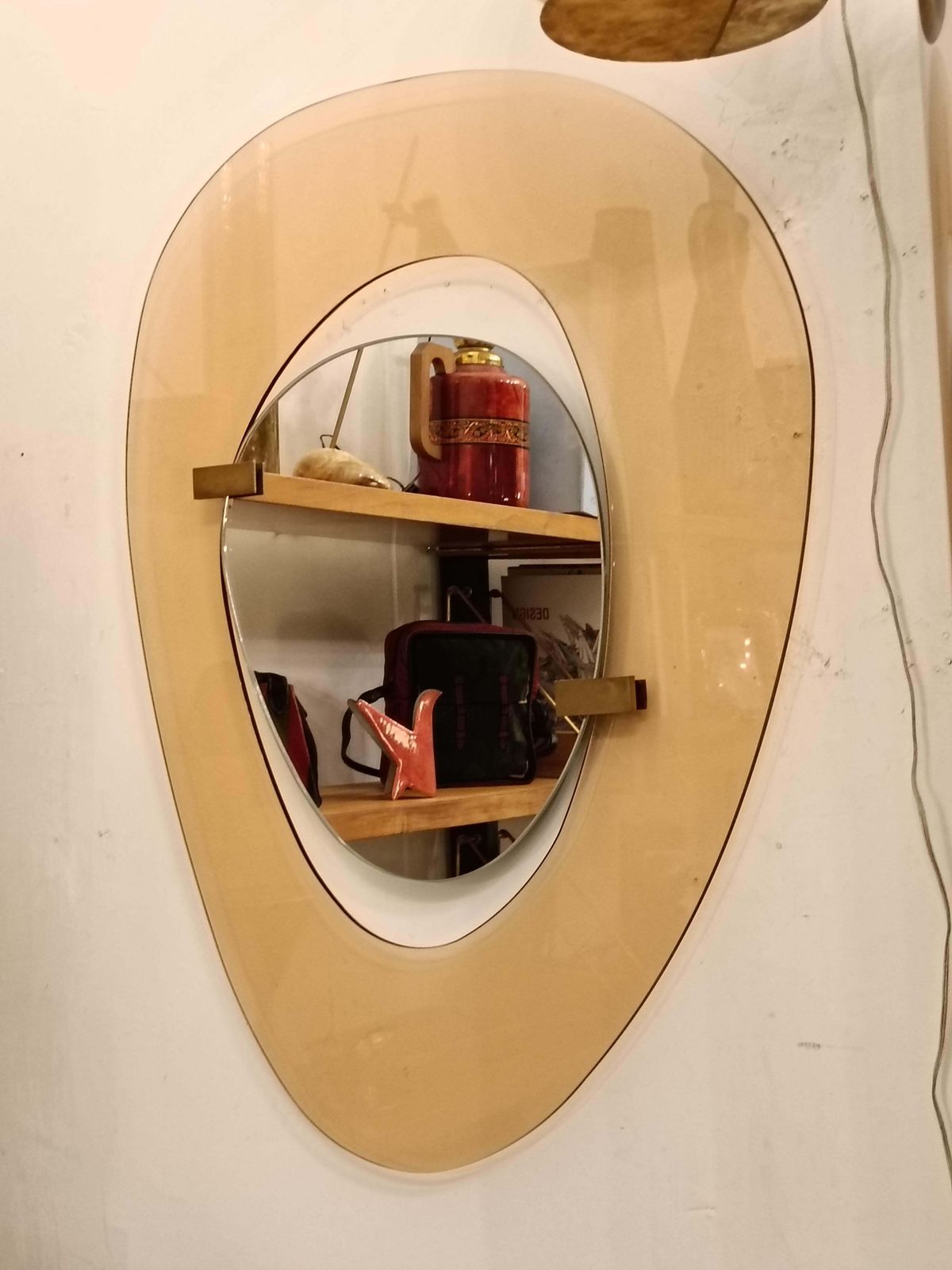 Max Ingrand For Fontana Arte Raro Wall Mirror, Italy 1958 photo buy