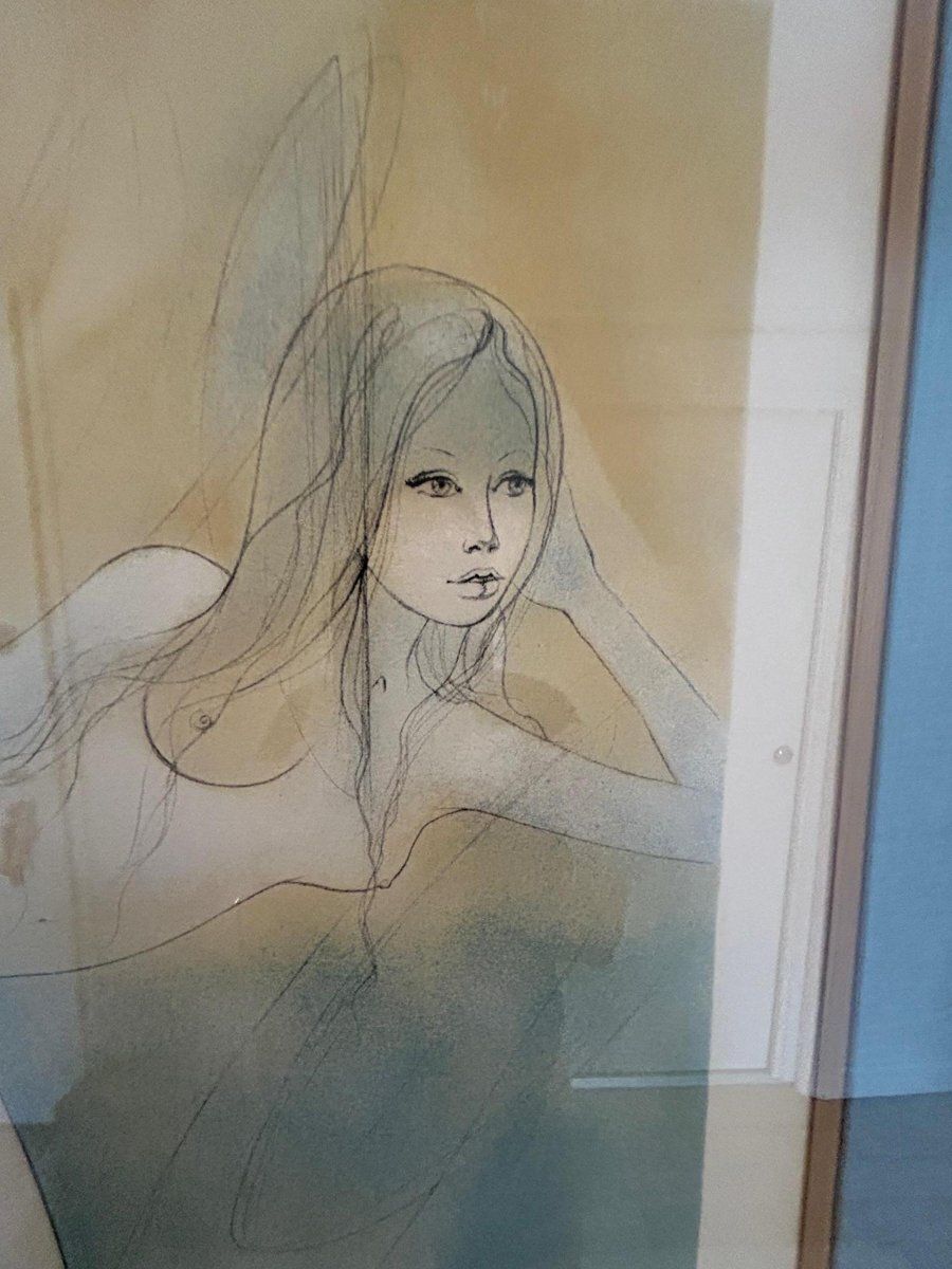 Jean Baptiste Valadié, Nudes, Artist's Proof, 1980s, Lithograph photo Art