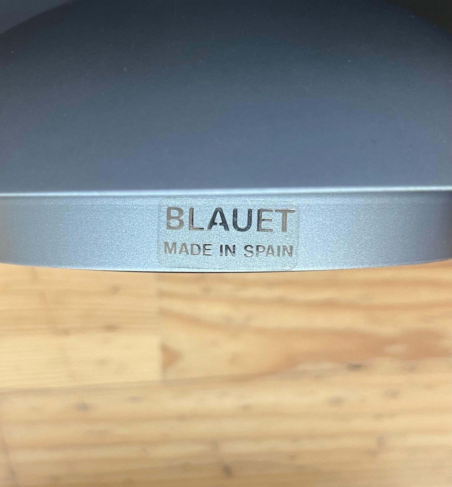Postmodern Grey Metal Set Of Six Flush Mounts By Blauet, Barcelona, 1980s photo buy