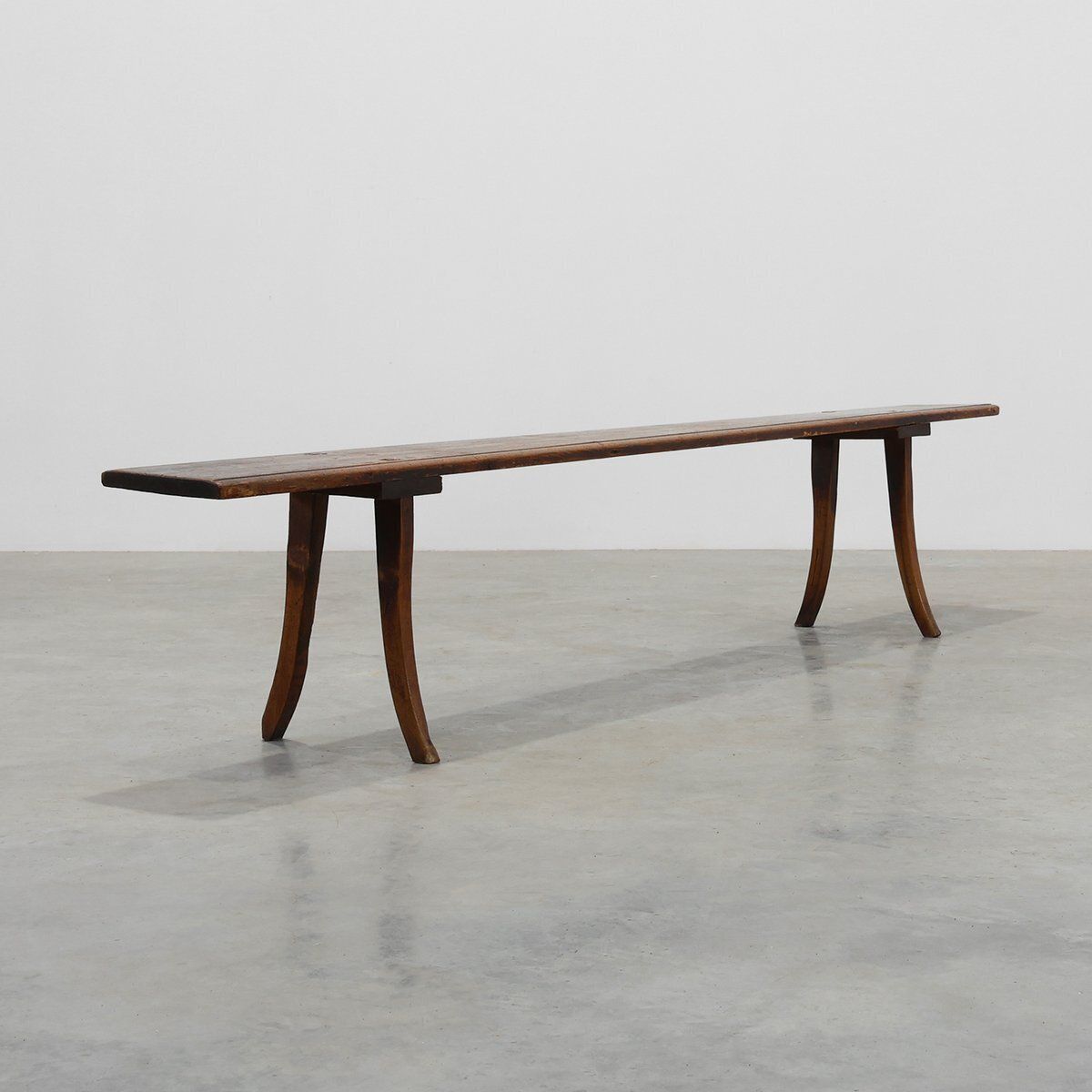 Large 19th Century Wabi Sabi Wooden Bench, Japan