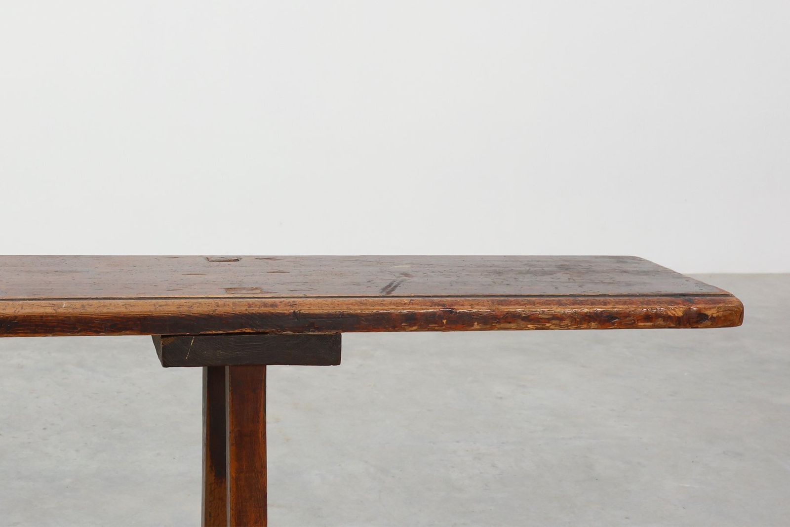 Large 19th Century Wabi Sabi Wooden Bench, Japan photo furniture