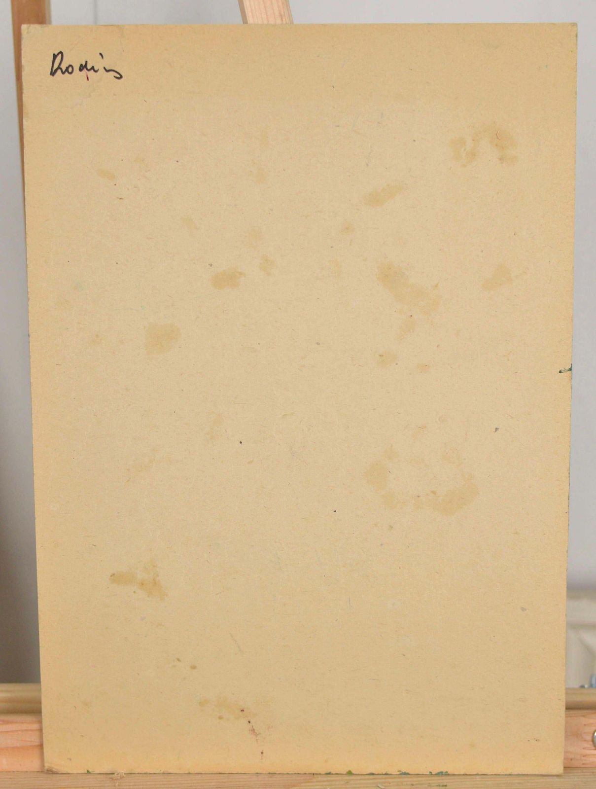 Aleksandr Rodin (1922 2001)poppies. Oil On Cardboard. 35x25 Cm. Unsigned photo furniture